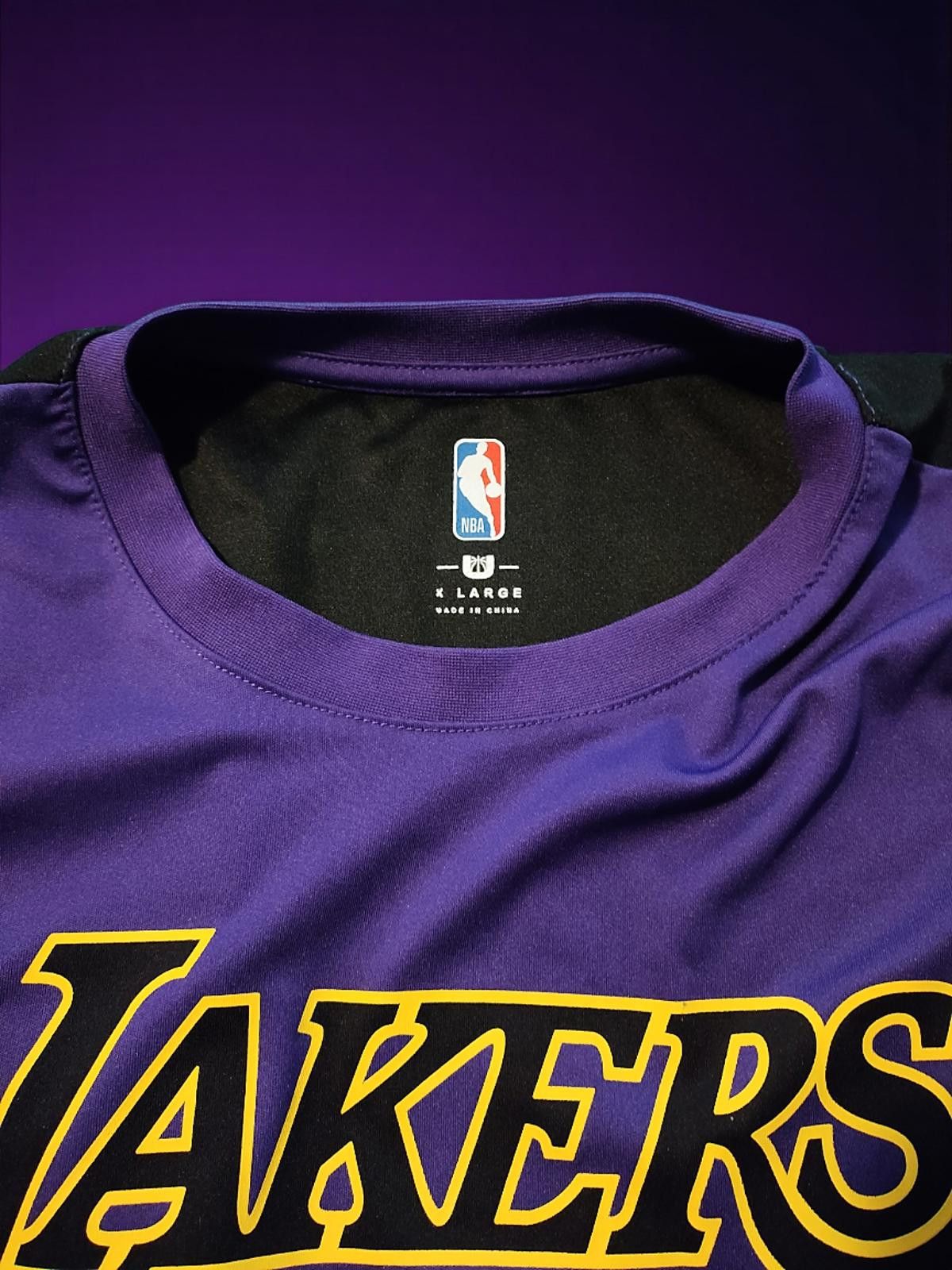 Great Lakes Recreation Official Los Angeles Lakers #23 Basketball Jersey Purple Size ONE SIZE - 5 Thumbnail