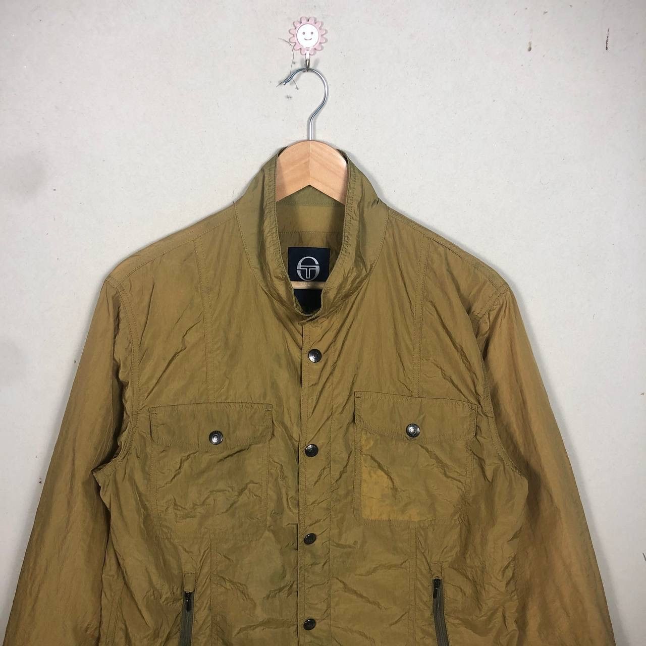 Sergio Tacchini Vintage 90s Sergio Tacchini Sweater Windbreaker Size US M / EU 48-50 / 2 - 3 Thumbnail