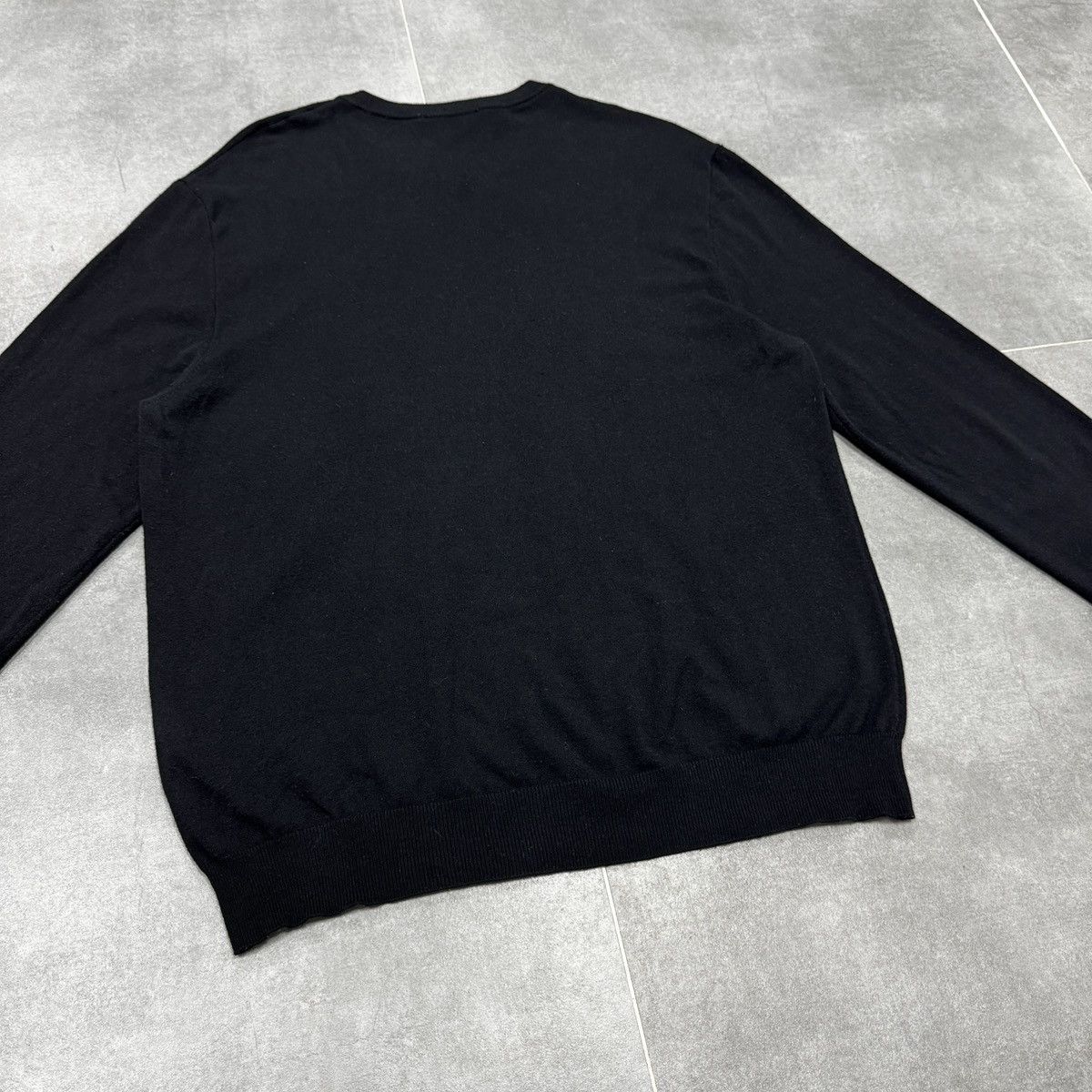 Versace Jeans Couture Versace Jeans Couture Big Logo Wool Sweater Size XL Men Size US XL / EU 56 / 4 - 17 Thumbnail