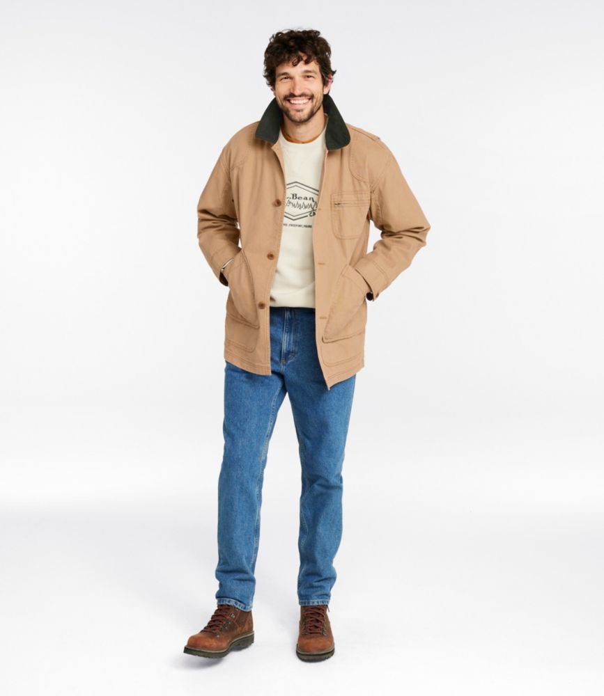 L.L. Bean Vintage 90s L.L. Bean Men's Field Coat With Wool/Nylon Liner Size US M / EU 48-50 / 2 - 6 Thumbnail
