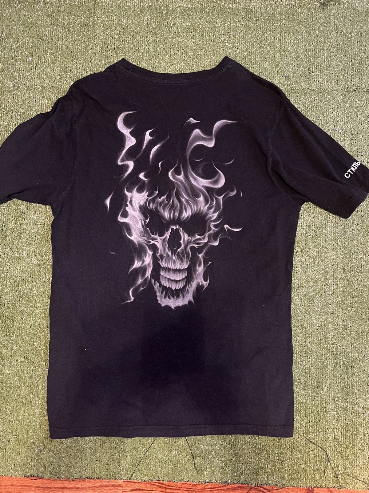 Heron Preston Heron Preston Faded Flaming s Size US M / EU 48-50 / 2 - 5 Thumbnail