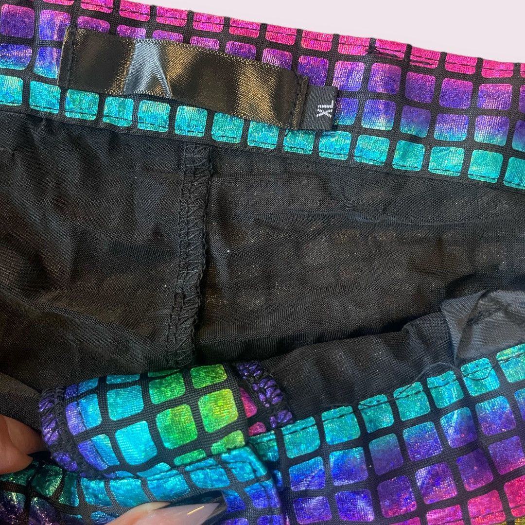 Rainbow Men’s Holographic Rainbow Pants Size US 38 / EU 54 - 3 Thumbnail