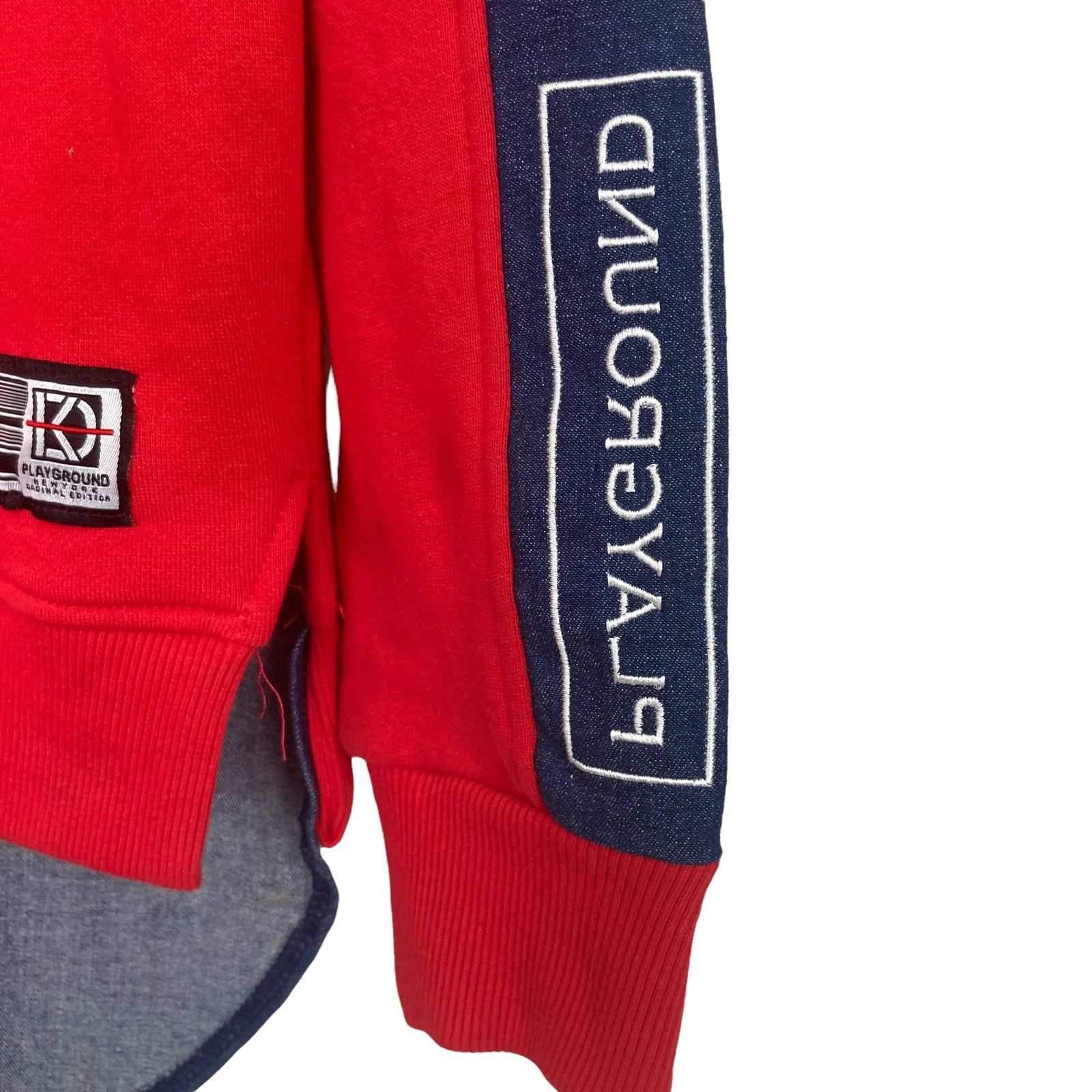 Other Koodoo Playground Sneakerhead Red Sweatshirt Denim Sz L Size US L / EU 52-54 / 3 - 5 Thumbnail