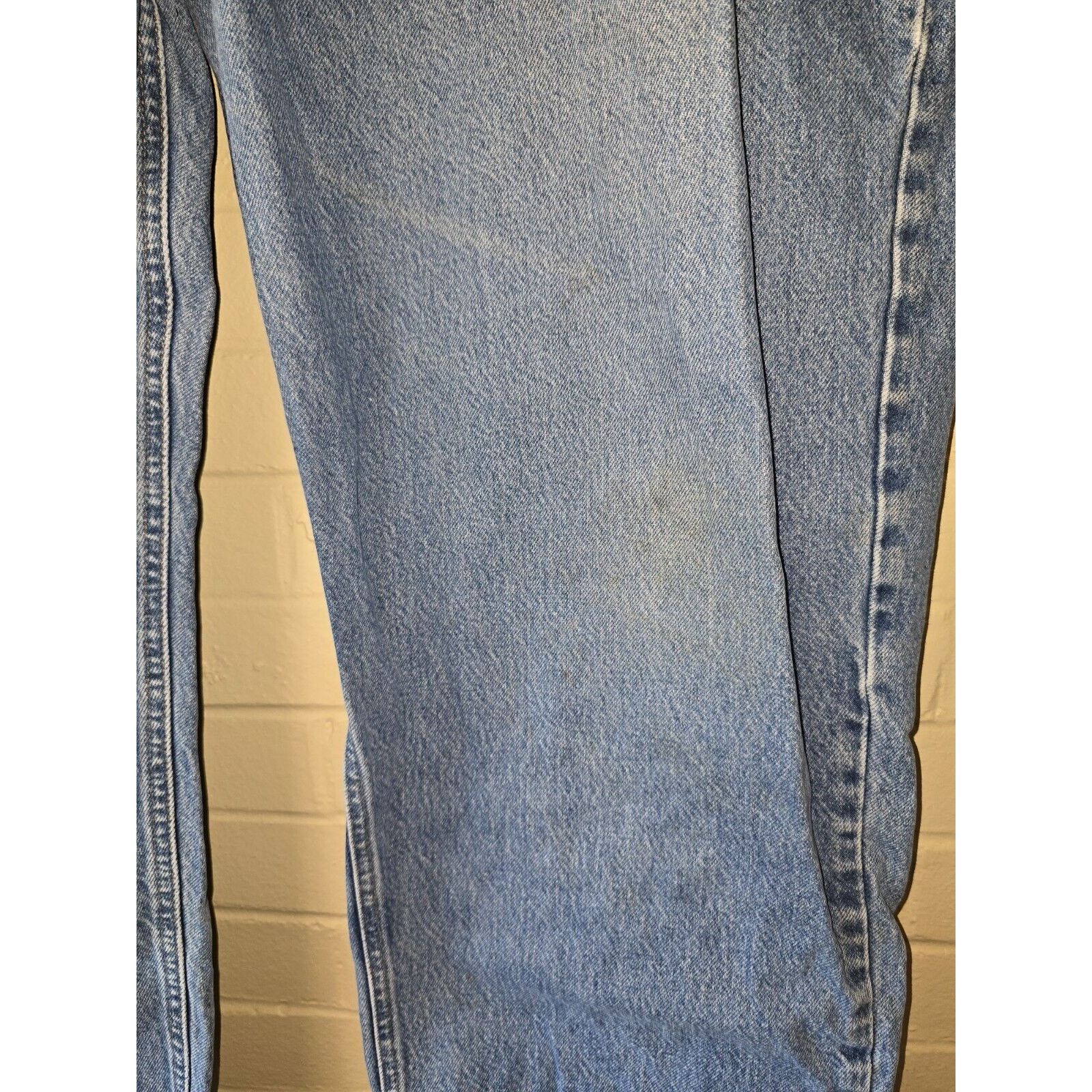 Carhartt Carhartt Jeans Men 54x32 Blue Denim Relaxed Tapered Workwear Size US 44 / EU 60 - 3 Thumbnail