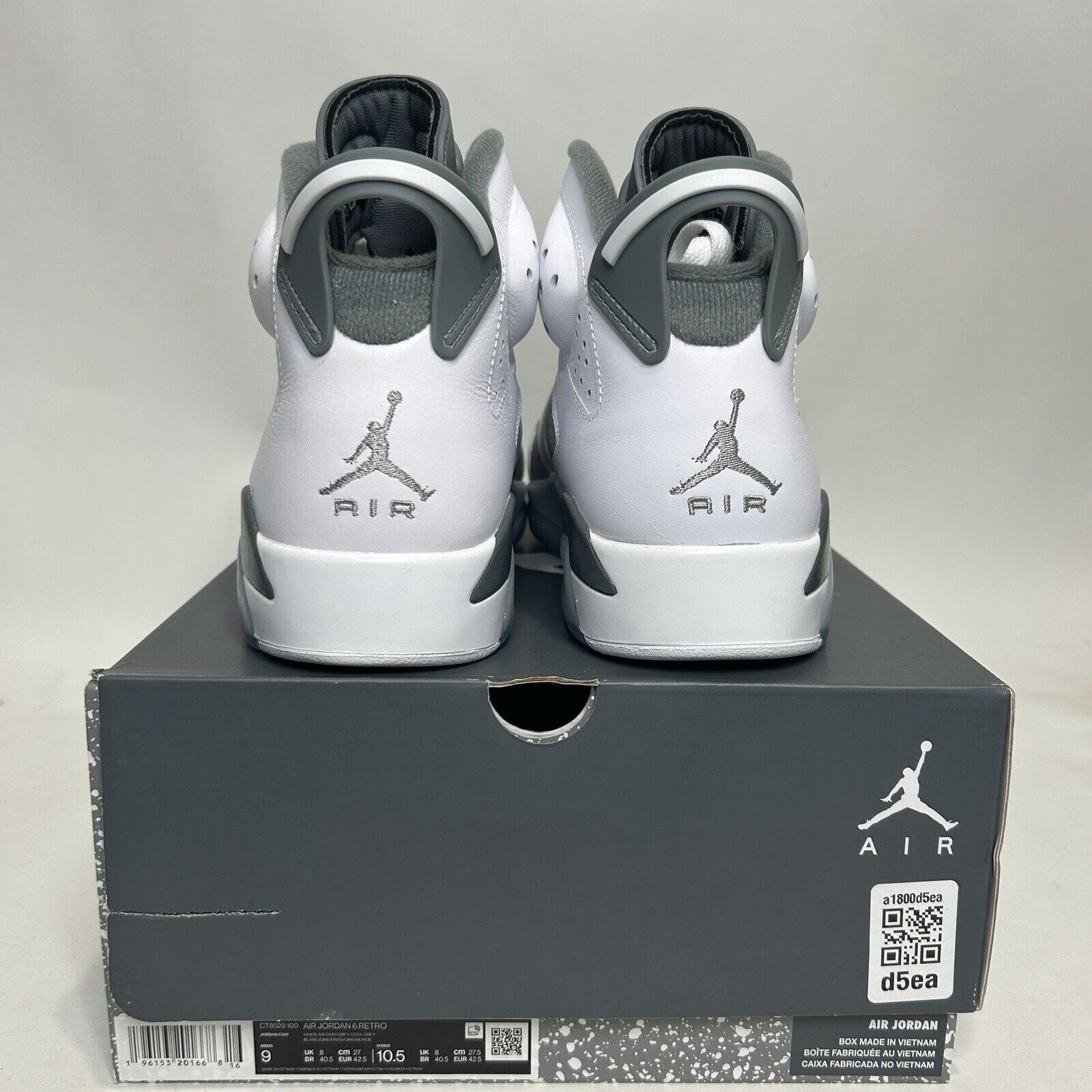 Nike Nike Air Jordan 6 Retro “Cool Grey/Medium Grey” 2024 Size US 9 / EU 42 - 4 Thumbnail