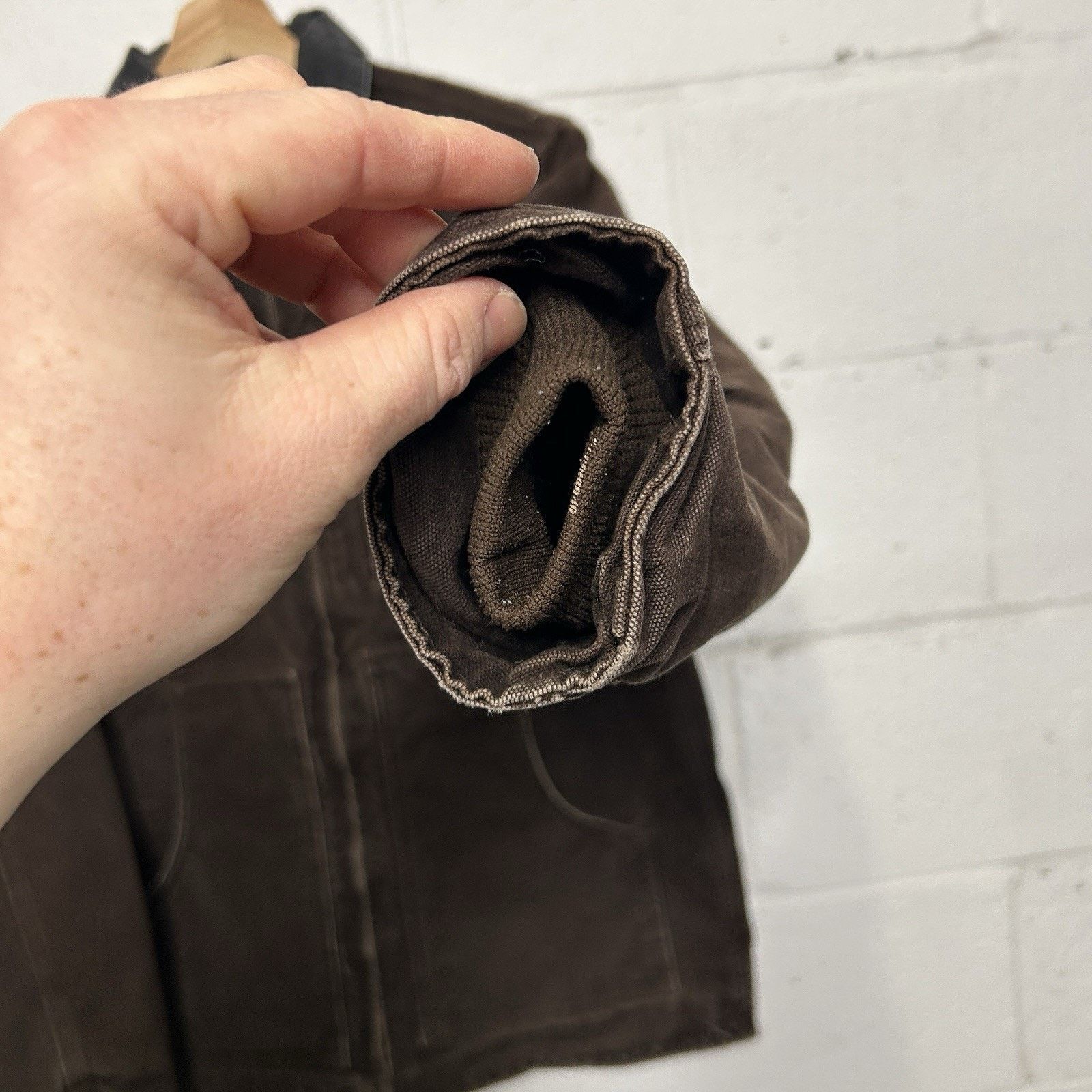 Carhartt Vintage Carhartt Sherpa-Lined Jacket “Dark Mocha” YYC61 DKB Size XS / US 0-2 / IT 36-38 - 11 Thumbnail