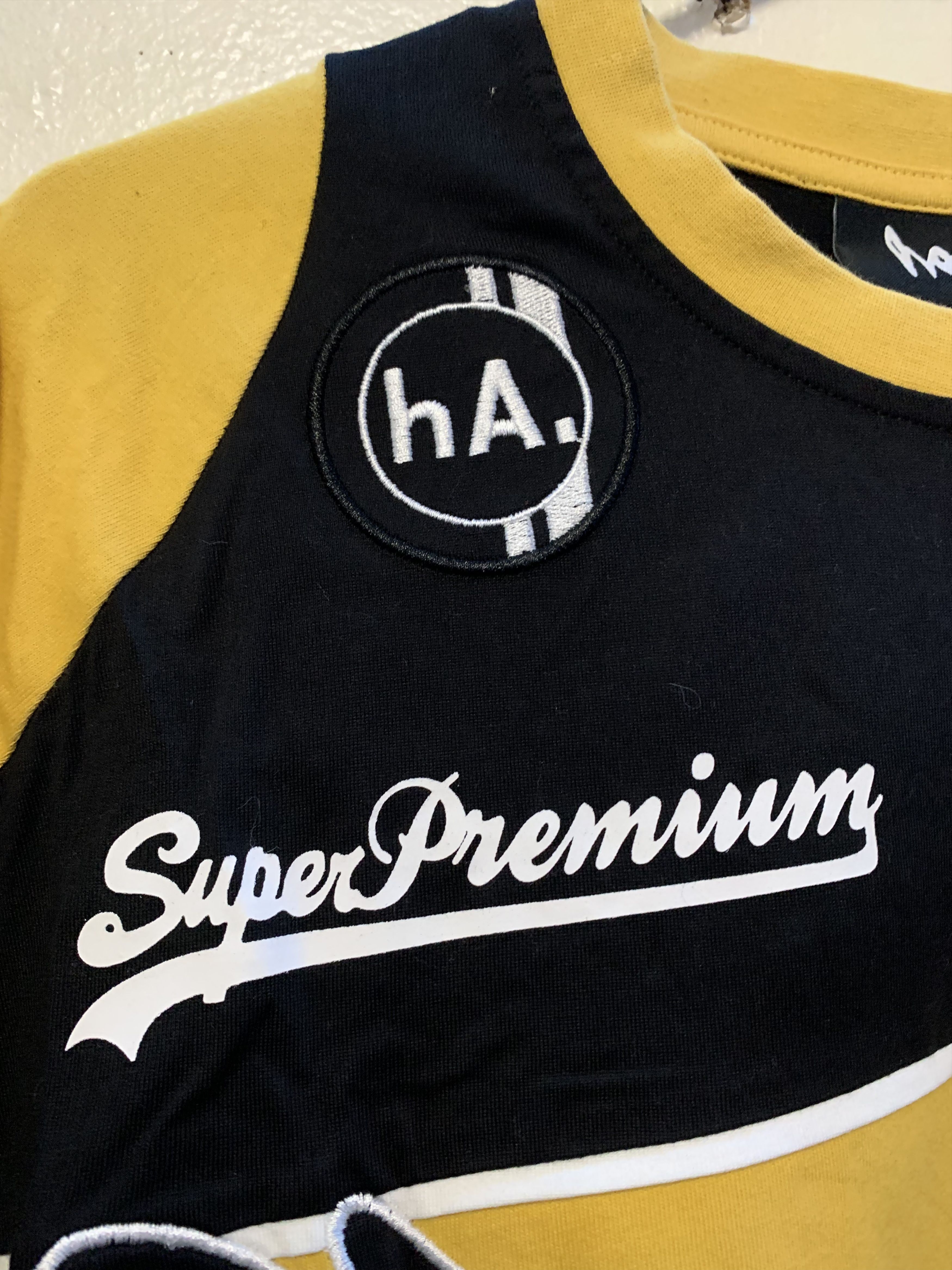 Haculla HACULLA Super Premium Tee ⊛ BLACK/YELLOW ⊛ Brand New Size US S / EU 44-46 / 1 - 3 Thumbnail