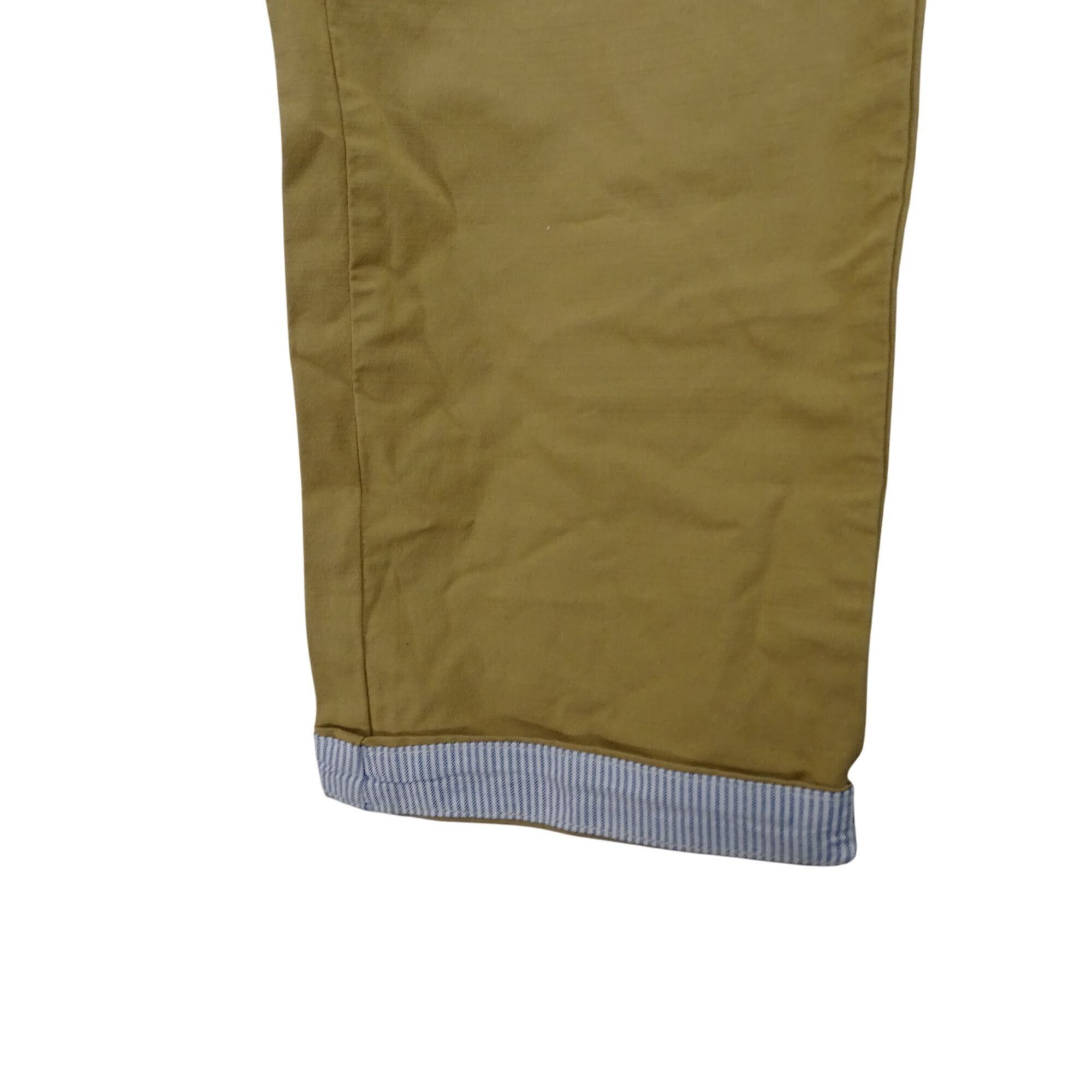 Tommy Hilfiger Tommy Hilfiger Khaki Chinos Pants Men Size 34 x 34 Cuffed Size US 34 / EU 50 - 2 Thumbnail