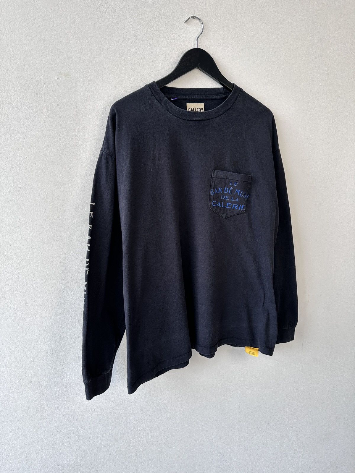 Gallery Dept. Gallery Dept. Long Sleeve T-Shirt XL Faded Black Seamless Size US XL / EU 56 / 4 - 4 Thumbnail
