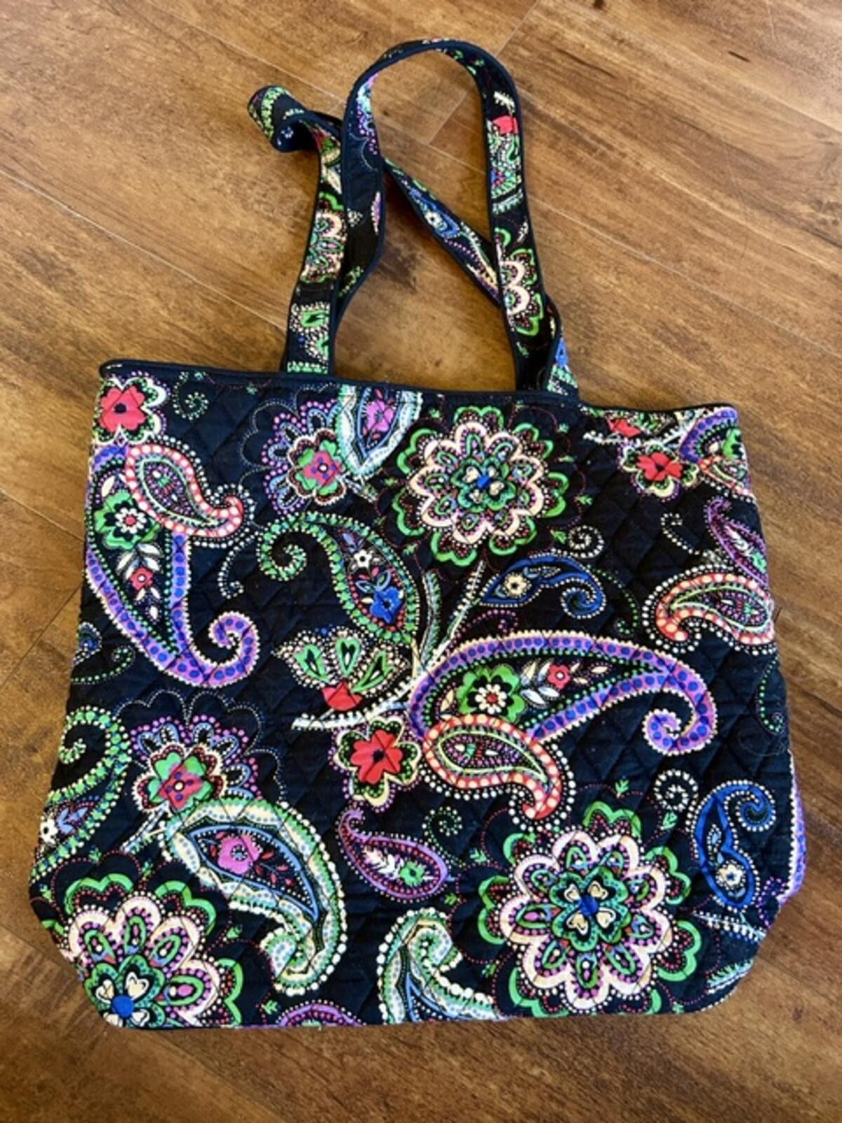 Other Vera Bradley Quilted Paisley Tote Bag Size ONE SIZE - 1 Thumbnail