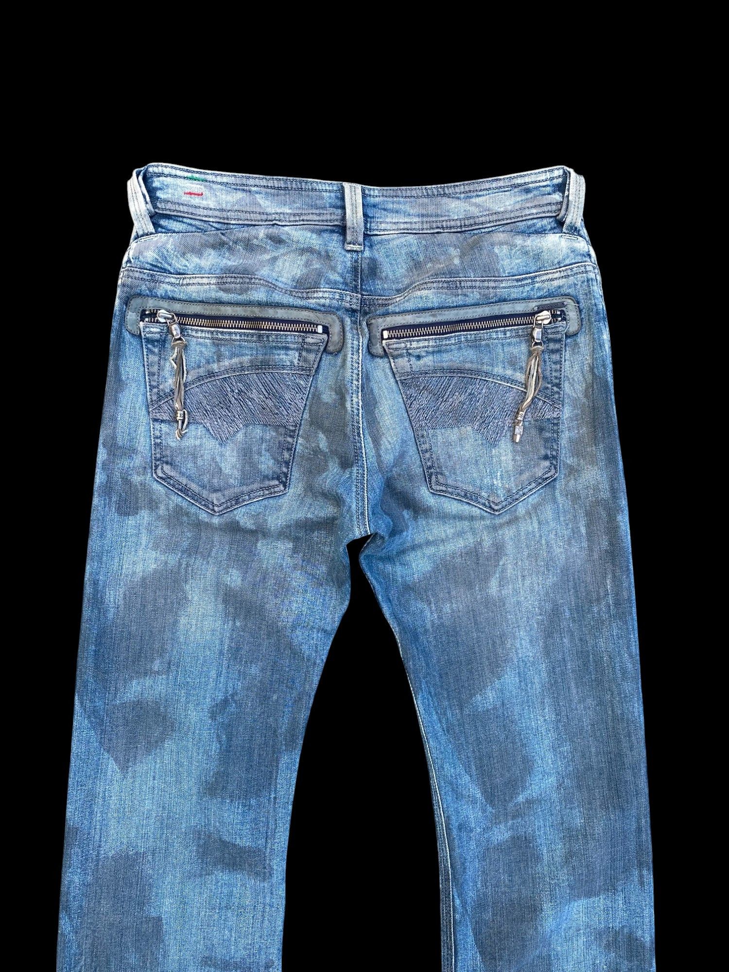 Diesel HOT🔥DIESEL SLAMMER WASH 00615 slimfit W28x30 inch Size US 28 / EU 44 - 9 Thumbnail