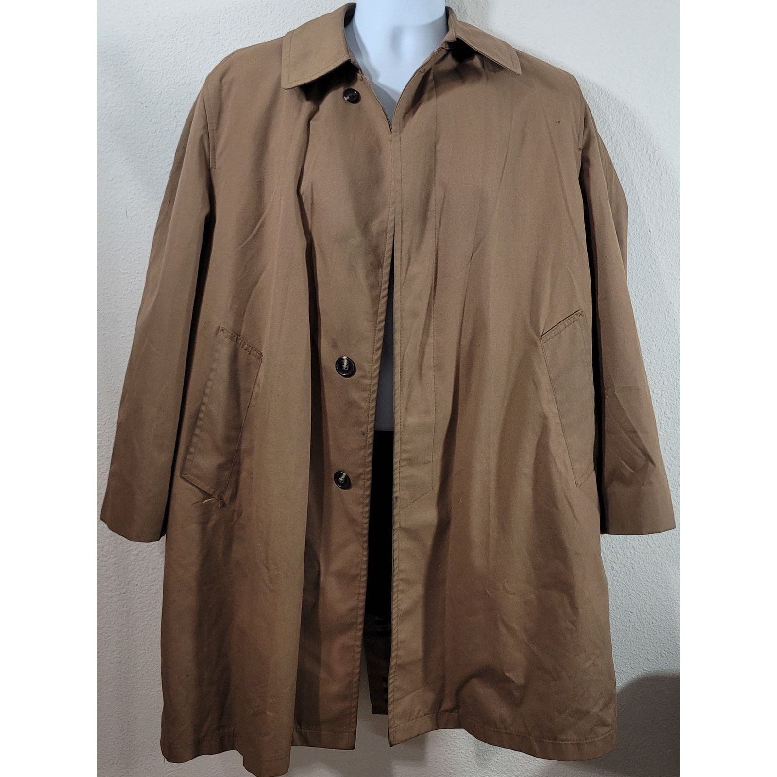 Other Culwell & Sons Brown York Lined Trench Coach 42 Short Heavy Size US S / EU 44-46 / 1 - 1 Thumbnail