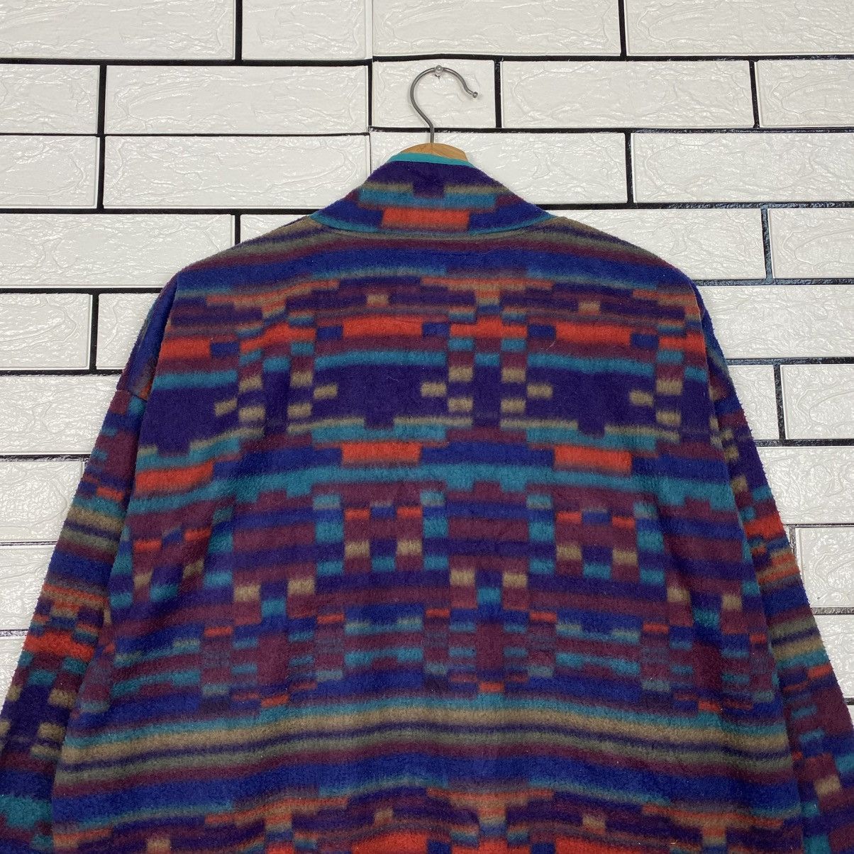 Japanese Brand 📌City Guy Club Fleece Navajo Jacket Native Aztec Design Size US L / EU 52-54 / 3 - 11 Thumbnail
