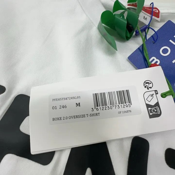 Kenzo Kenzo Bold Logo White Short Sleeve T-Shirt -2507 Size US M / EU 48-50 / 2 - 5 Thumbnail