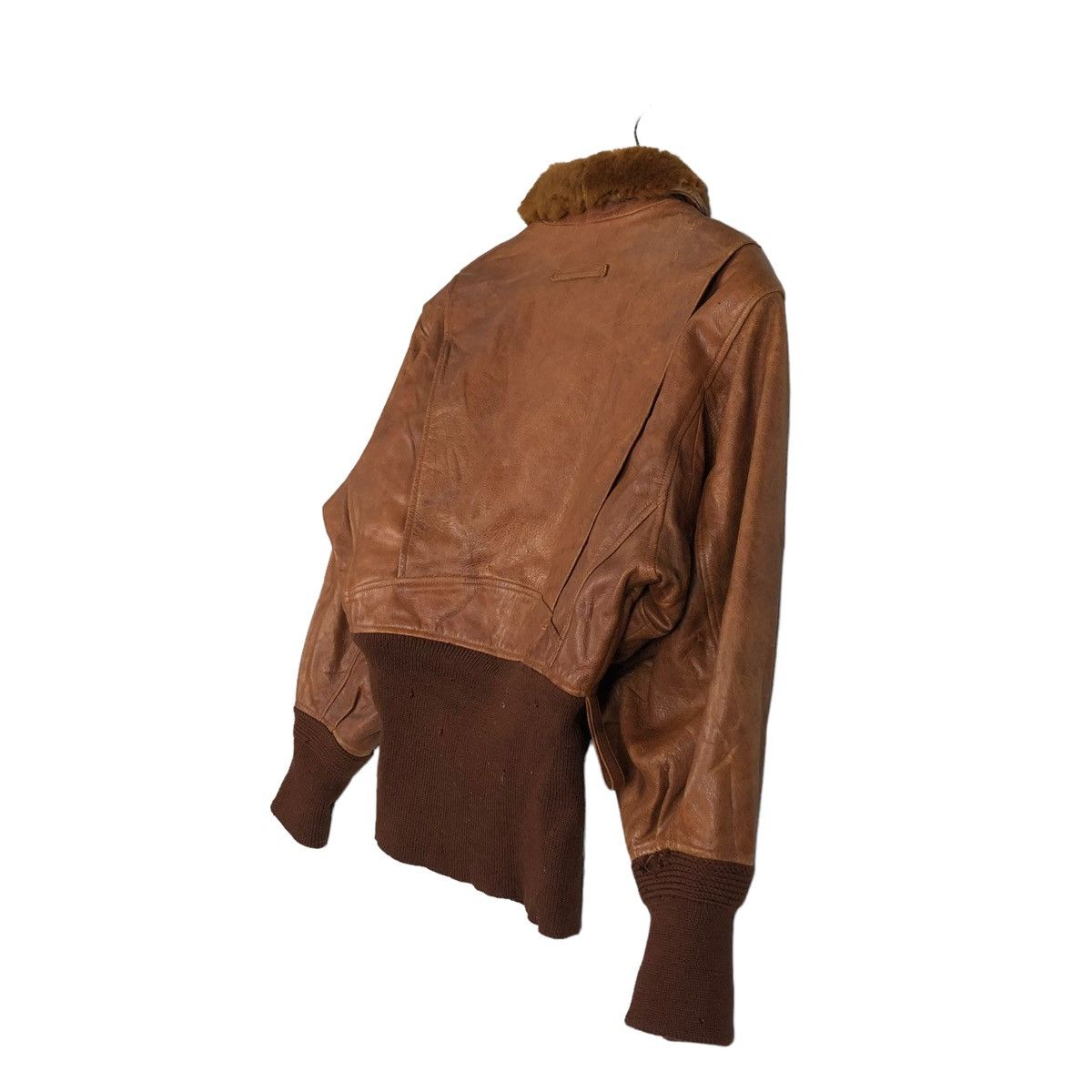 Jean Paul Gaultier 🔥VINTAGE 1989-90 LEATHER JACKET JEAN PAUL GAULTIER CUIR SHOW Size US S / EU 44-46 / 1 - 13 Thumbnail