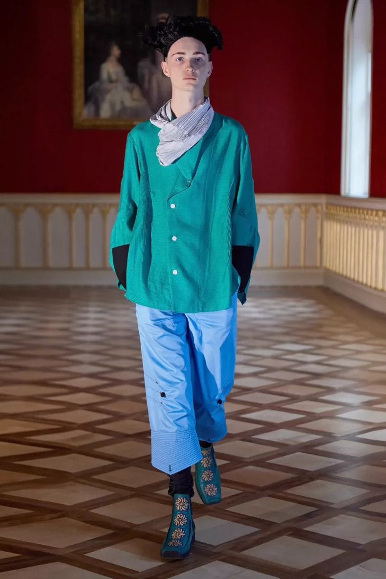 Kiko Kostadinov KIKO KOSTADINOV Size 4821ss plated shirt 2505-Nextarrow Size US XS / EU 42 / 0 - 8 Thumbnail