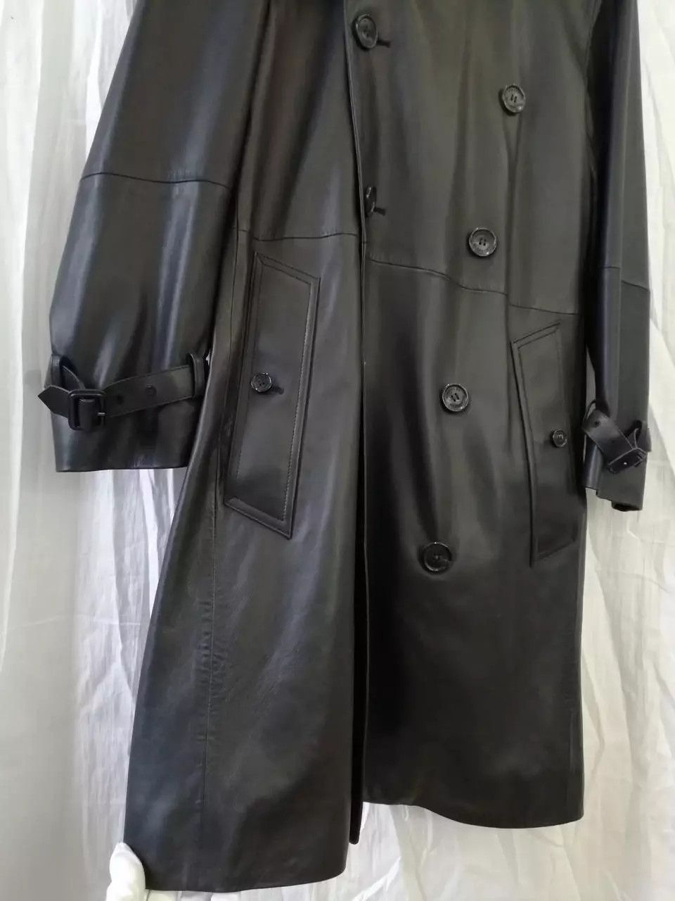 Burberry Burberry 8002548 Lamb Leather Coat Size US S / EU 44-46 / 1 - 5 Thumbnail