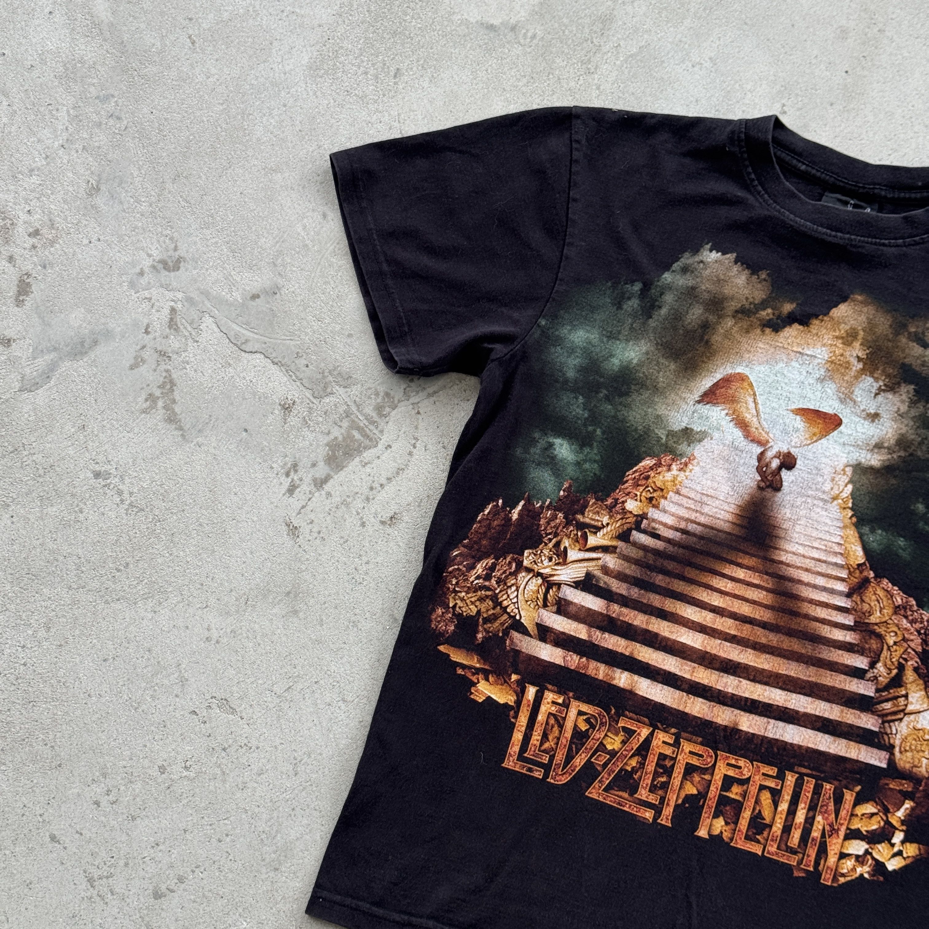 Led Zeppelin Led Zeppelin Stairway To Heaven Hot Rock Band Tee M Size US M / EU 48-50 / 2 - 4 Thumbnail