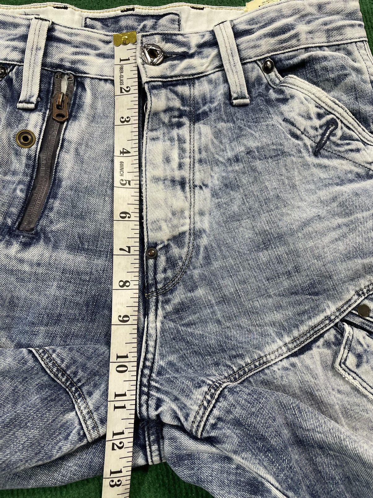 G-Star × If Six Was Nine × Japanese Brand G Star Raw Denim Distressed Look Jeans Size US 31 - 14 Thumbnail