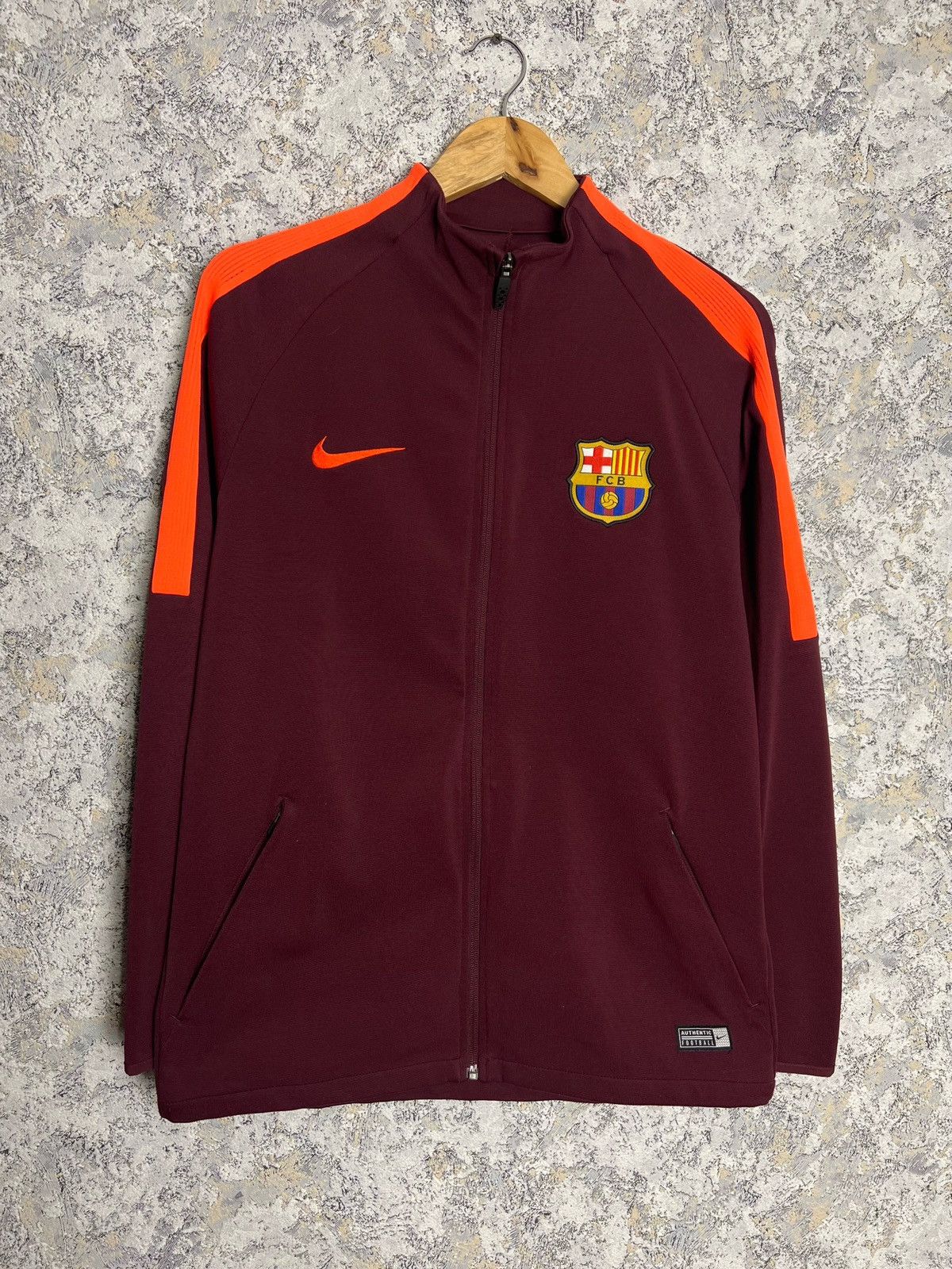 Nike Nike FC Barcelona Training Jacket Shirt Jersey Sweatshirt Size US M / EU 48-50 / 2 - 1 Thumbnail