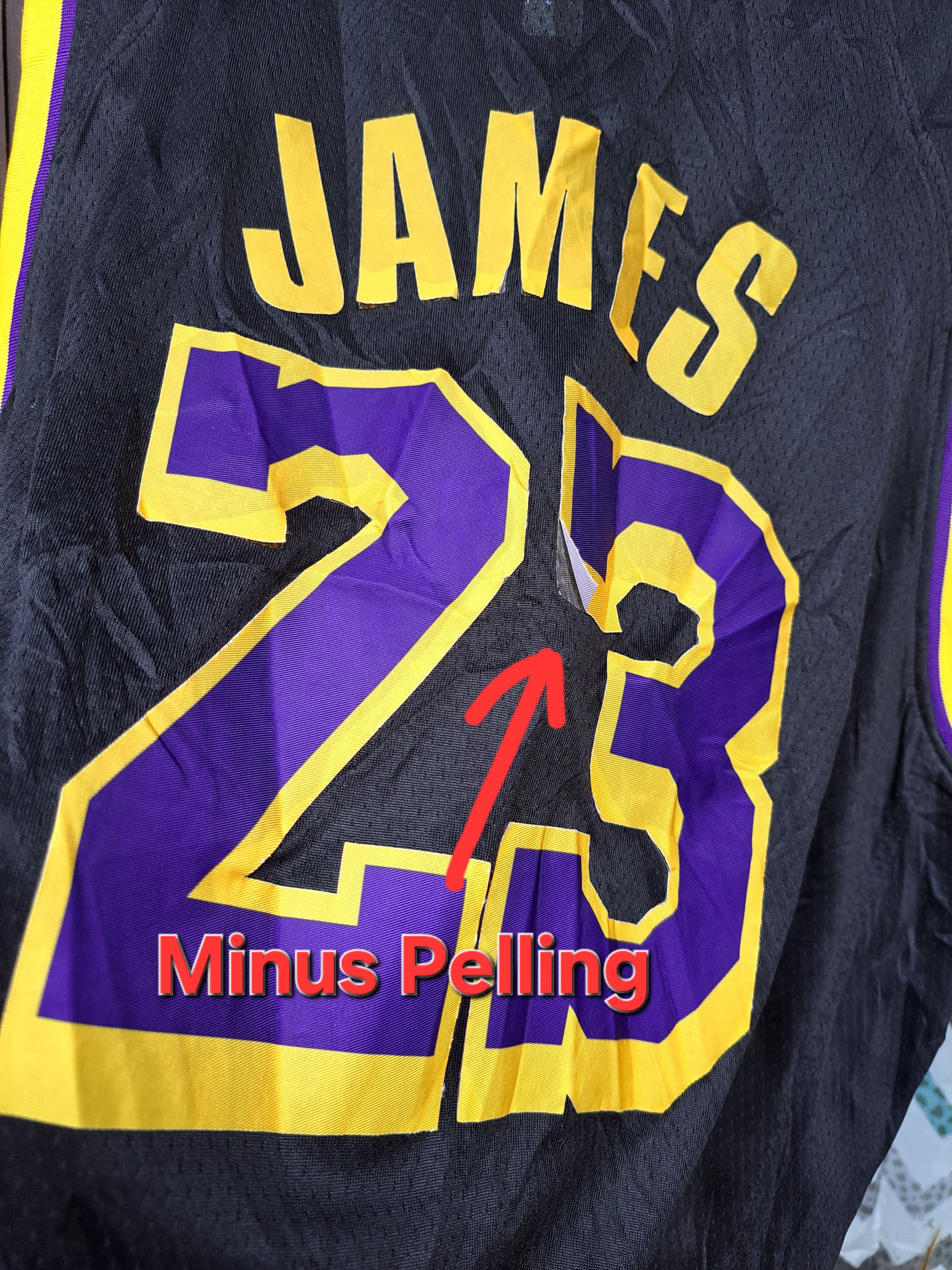 NBA × Nike Jersey Nike NBA LA Lakers Leborn James Earned Edition Size US XXL / EU 58 / 5 - 10 Thumbnail