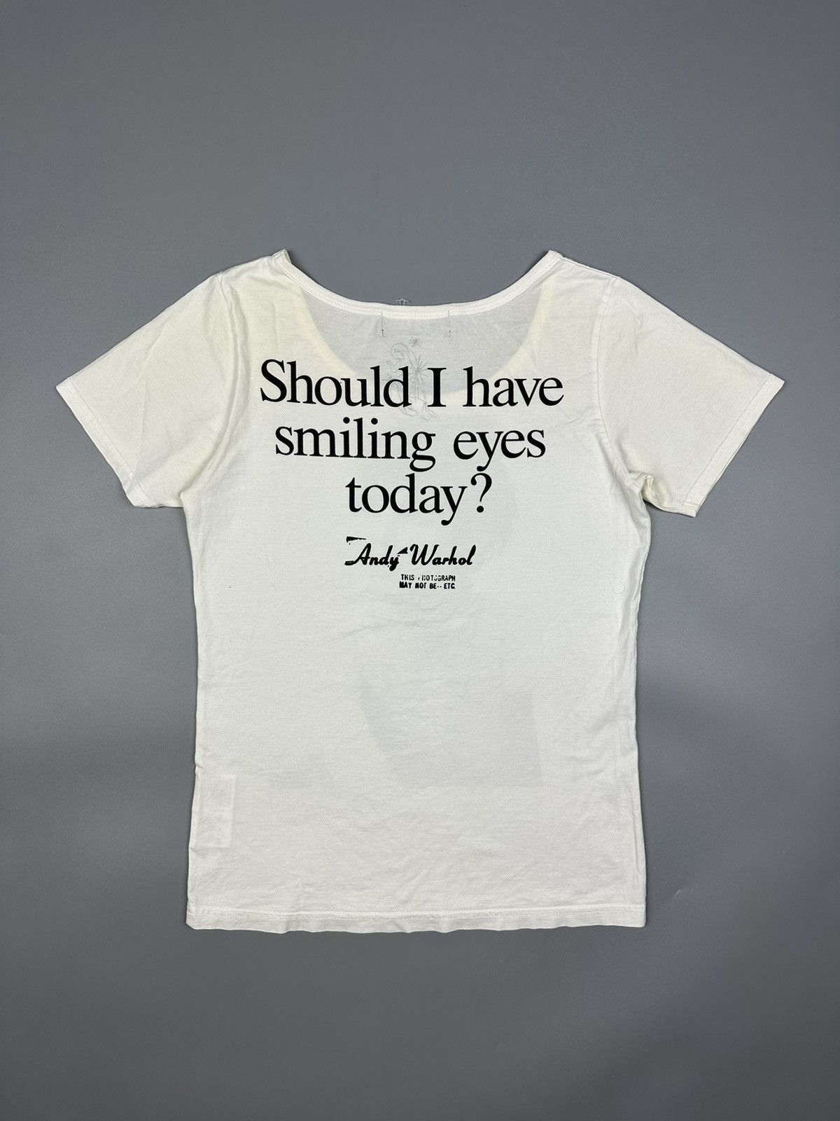 Andy Warhol 🔥Rare🔥Hysteric Glamour x Andy Warhol Edie Sedgwick Photo Tee Size M / US 6-8 / IT 42-44 - 2 Thumbnail
