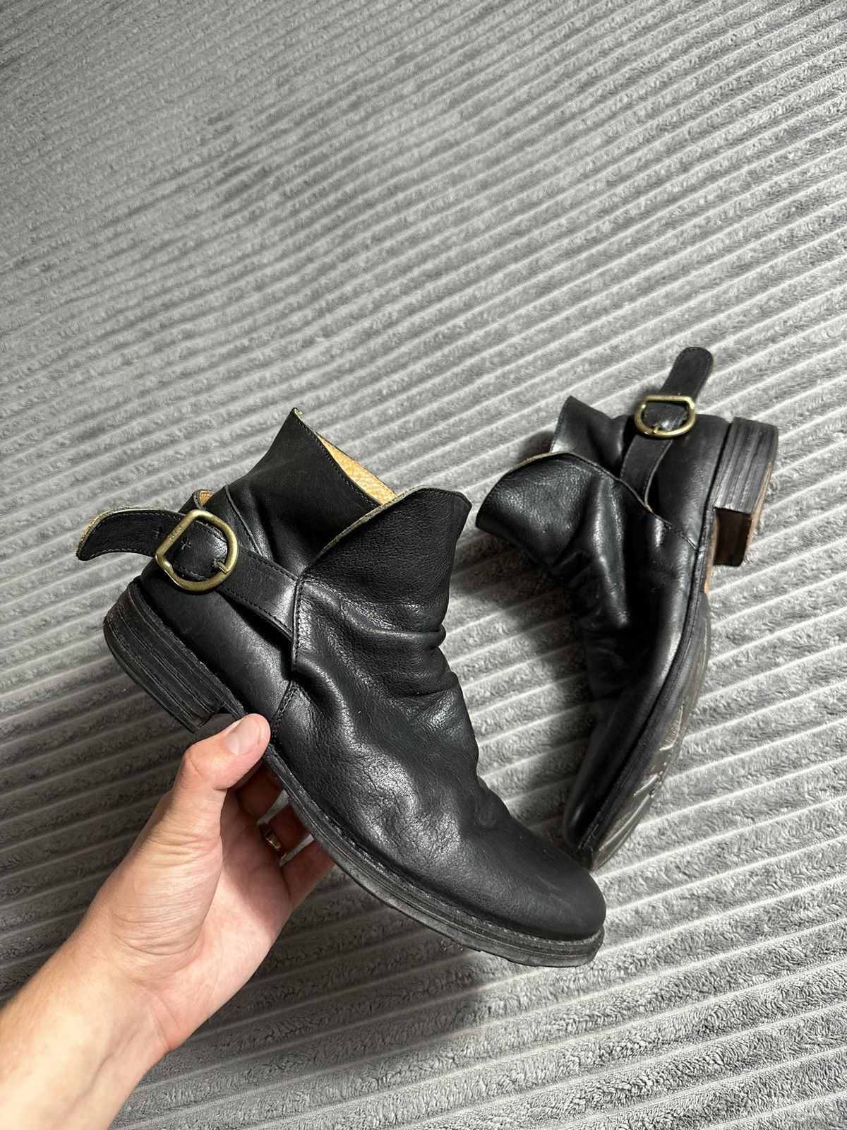 Fiorentini + Baker × Vintage Fiorentini+Baker Vintage Leather Guidi Style AvantGarde Boot Size US 7 / EU 40 - 2 Thumbnail
