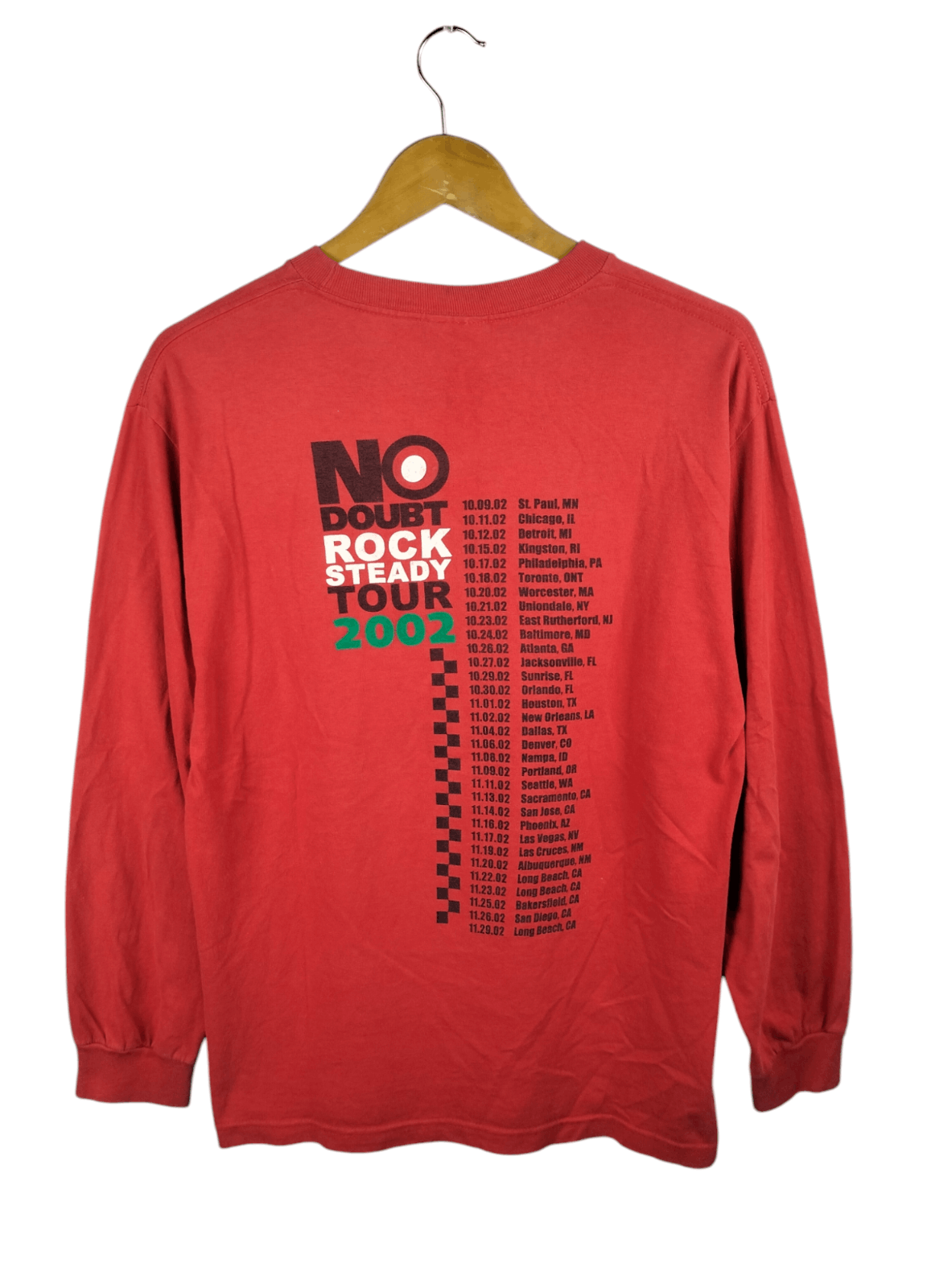 Band Tees × Vintage Vintage No Doubt T shirt long sleeve Tour 2002 Size US M / EU 48-50 / 2 - 6 Thumbnail