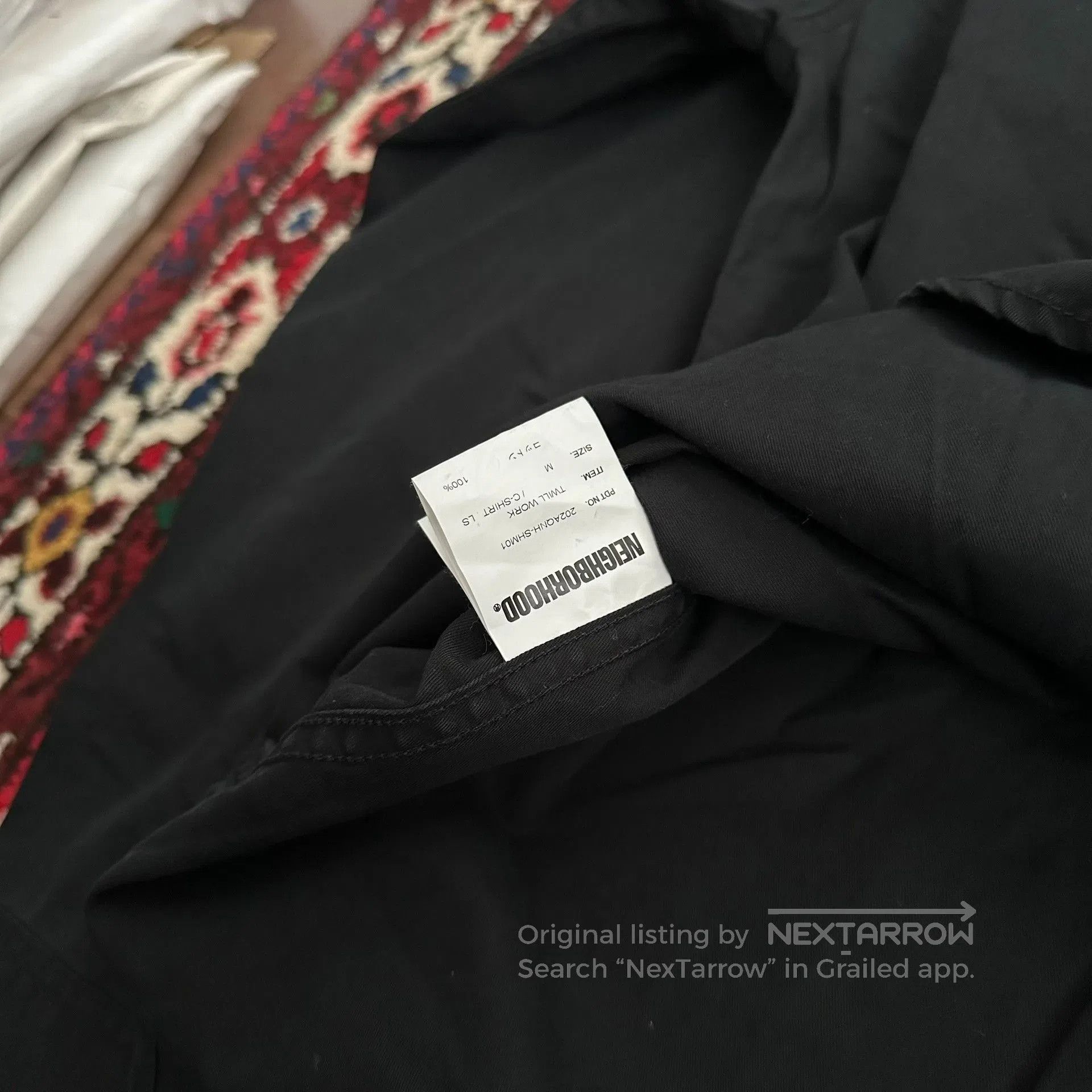 Neighborhood Neighborhood 20AW Black Shirt. Size US M / EU 48-50 / 2 - 4 Thumbnail