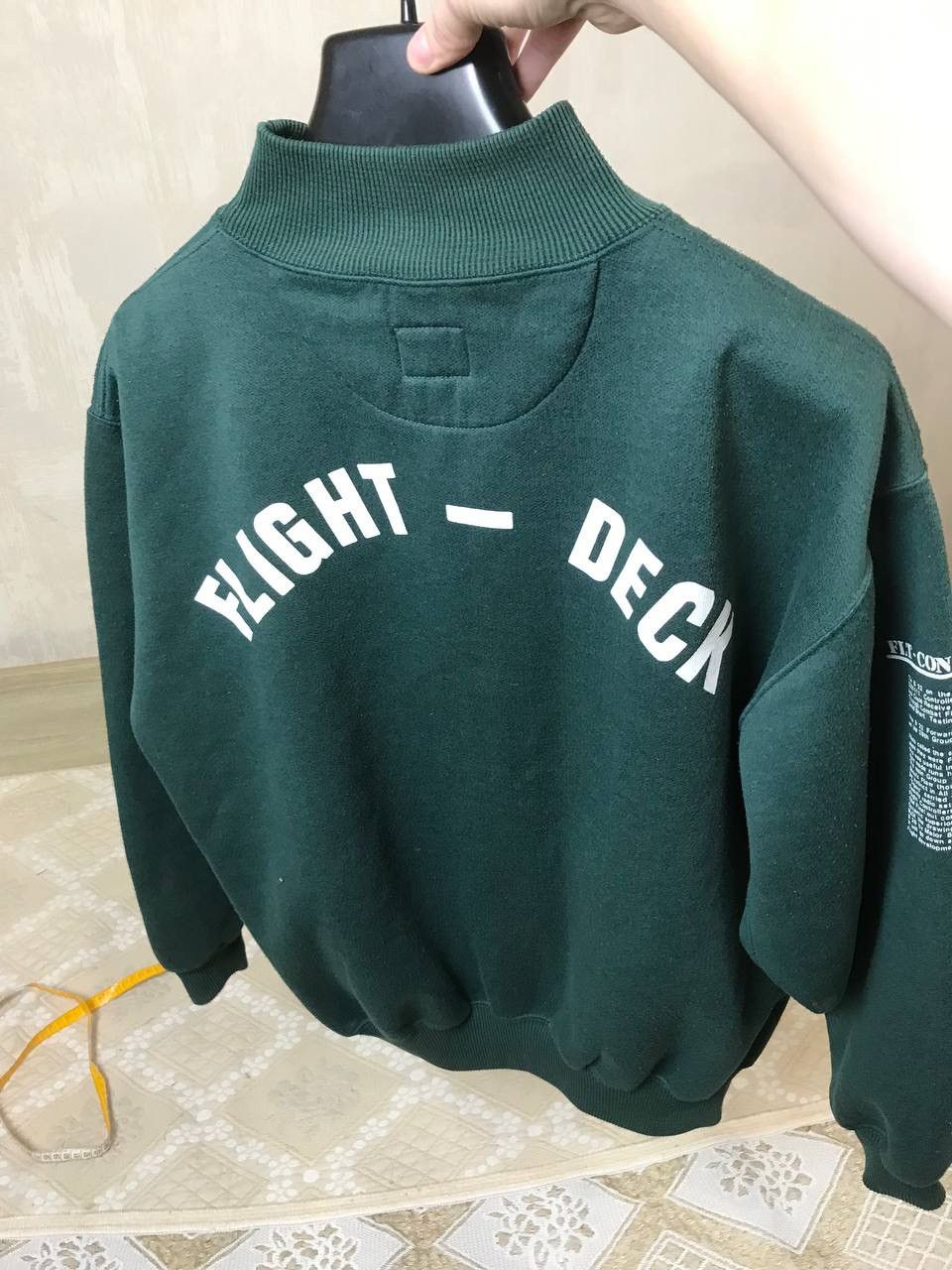 Alpha Industries 🔥 Vintage Flight Military Sweatshirt Army Alpha Industries Size US S / EU 44-46 / 1 - 7 Thumbnail