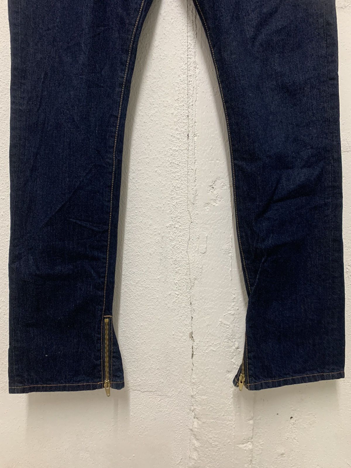 Japanese Brand × Jean Punk ripped zipper leg denim Size 30" / US 8 / IT 44 - 4 Thumbnail
