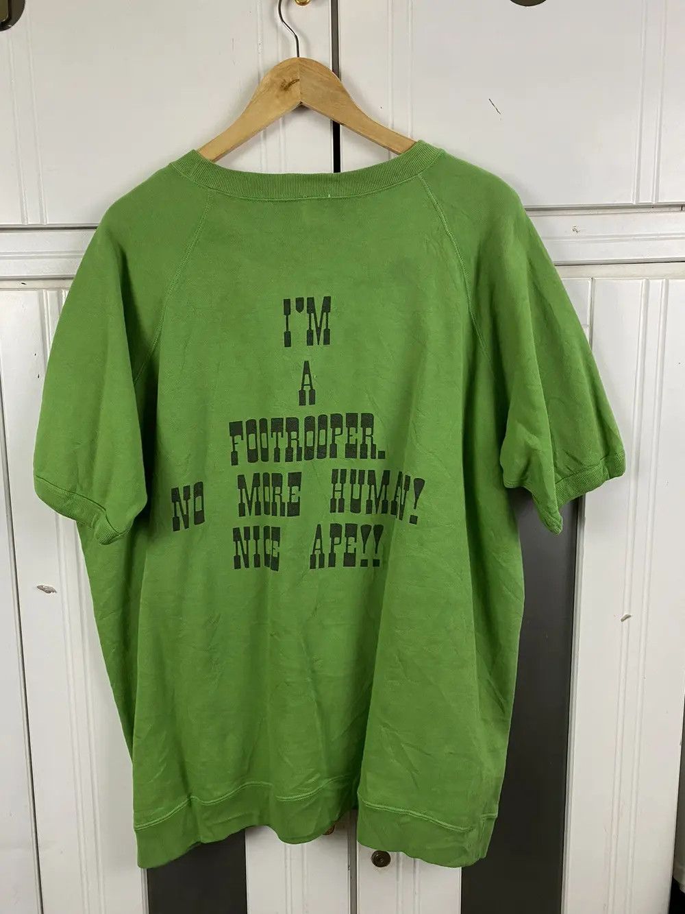 Bape Baby Milo Footrooper S/S Crewneck Size US XL / EU 56 / 4 - 2 Thumbnail