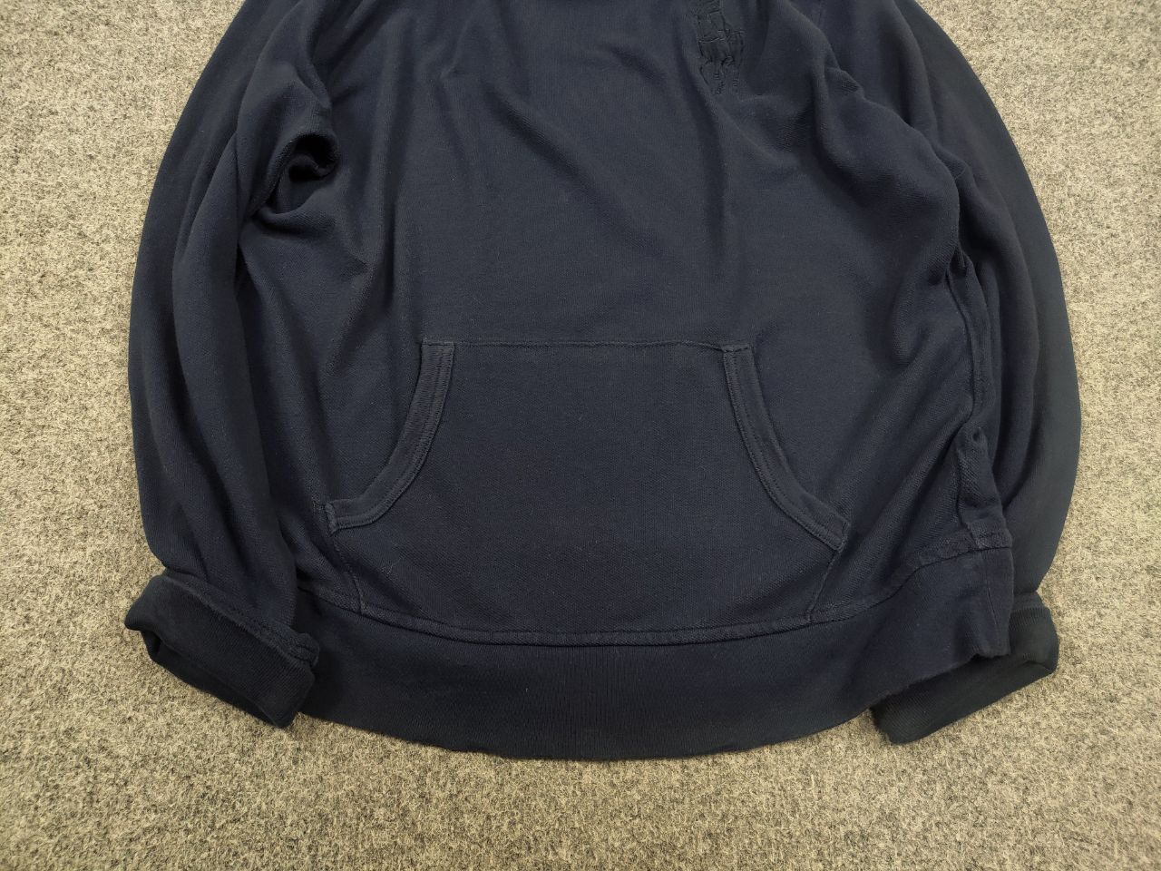 Polo Ralph Lauren Vintage Polo Ralph Lauren Big Pony Blue Hoodie Y2K Style Size US S / EU 44-46 / 1 - 6 Thumbnail
