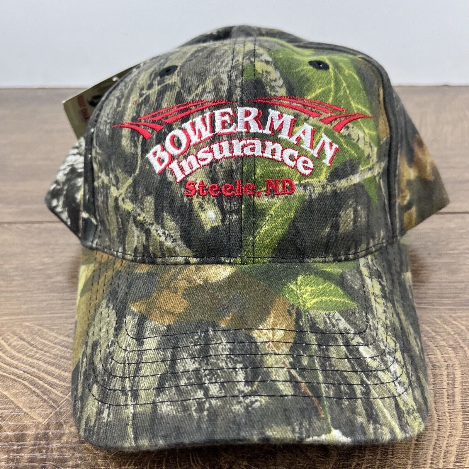 Other Bowerman Insurance Hat Steele North Dakota Camo Cap Hat Adju Size ONE SIZE - 5 Thumbnail