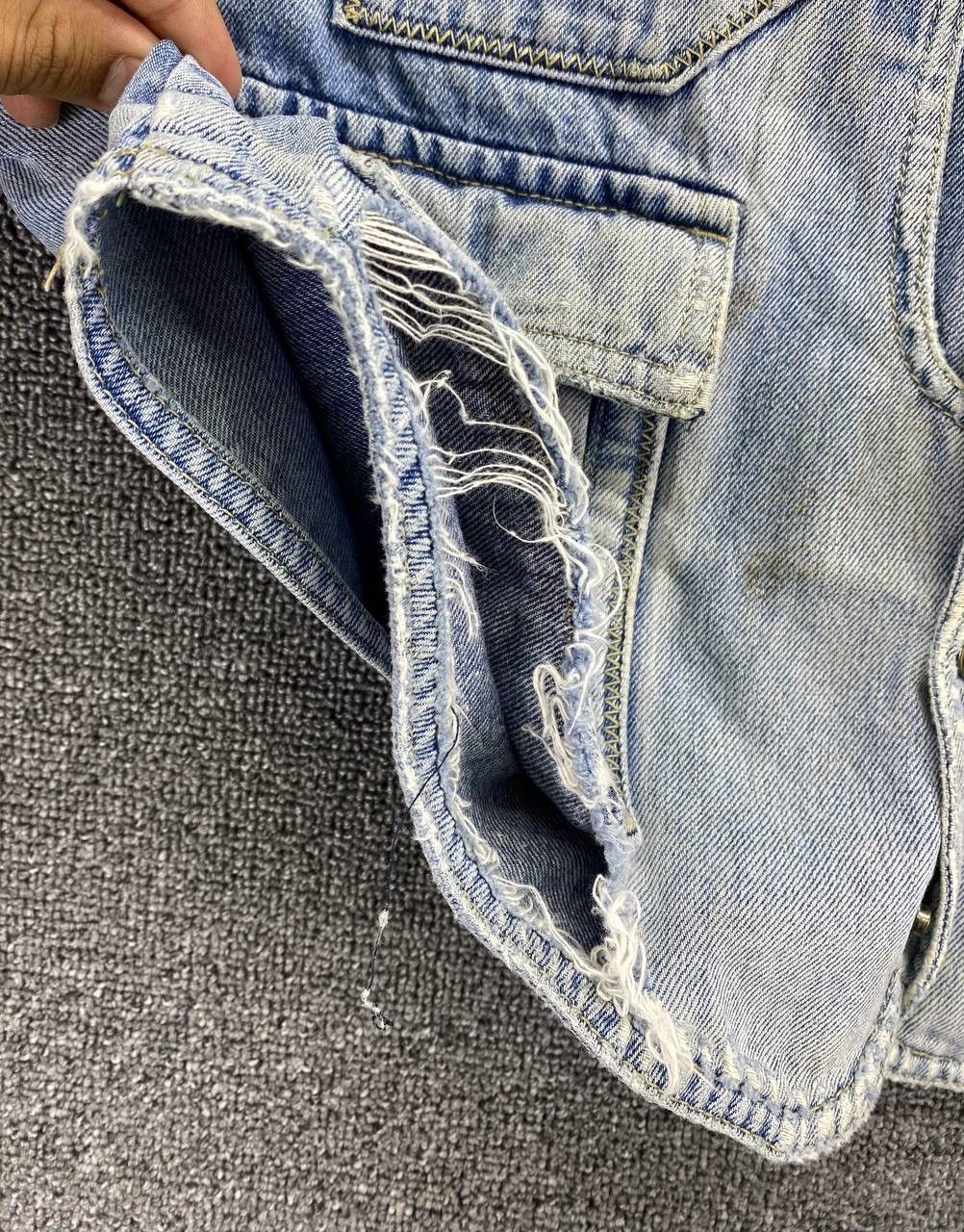 Vintage Vintage Gin Washi Rare Light Wash Denim Vest Size L / US 10 / IT 46 - 11 Thumbnail