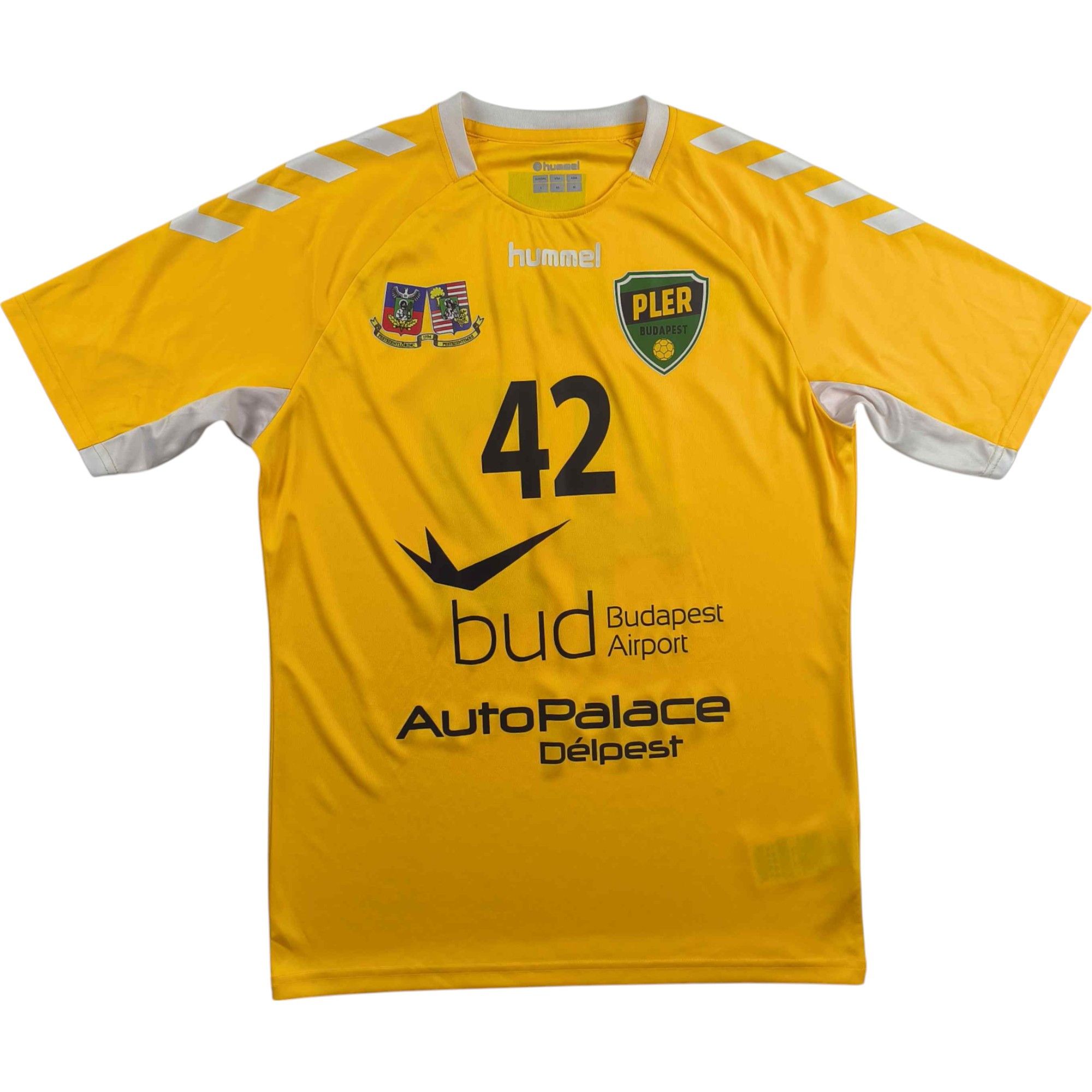 Hummel PLER-Budapest Hummel #42 handball jersey shirt size S Size US S / EU 44-46 / 1 - 1 Thumbnail