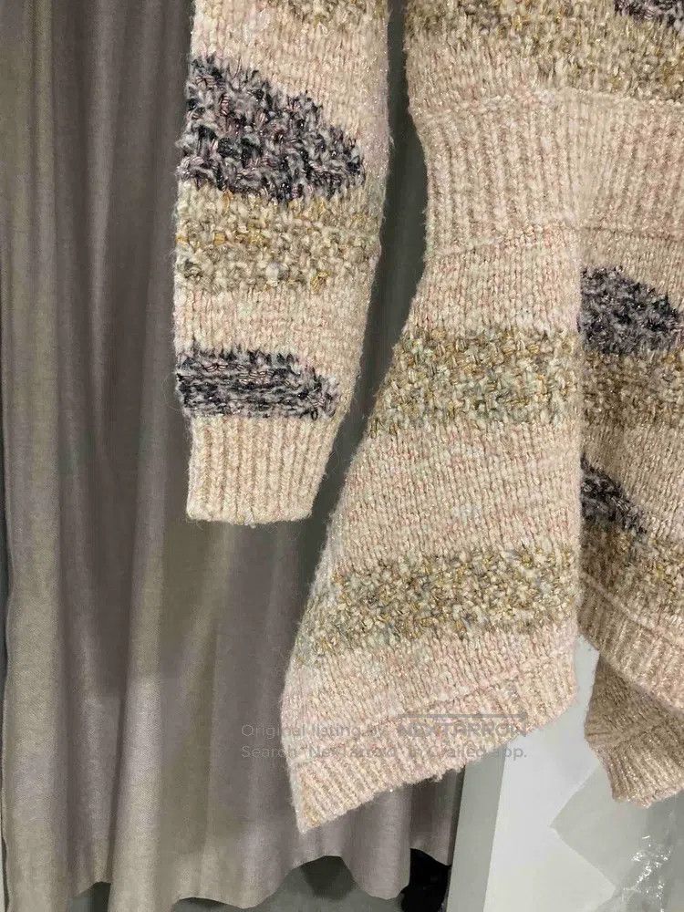 Chanel Chanel Forest Series Pink Purple Yellow Knitted Glitter Cl Size XXS / US 00 / IT 34 - 3 Thumbnail