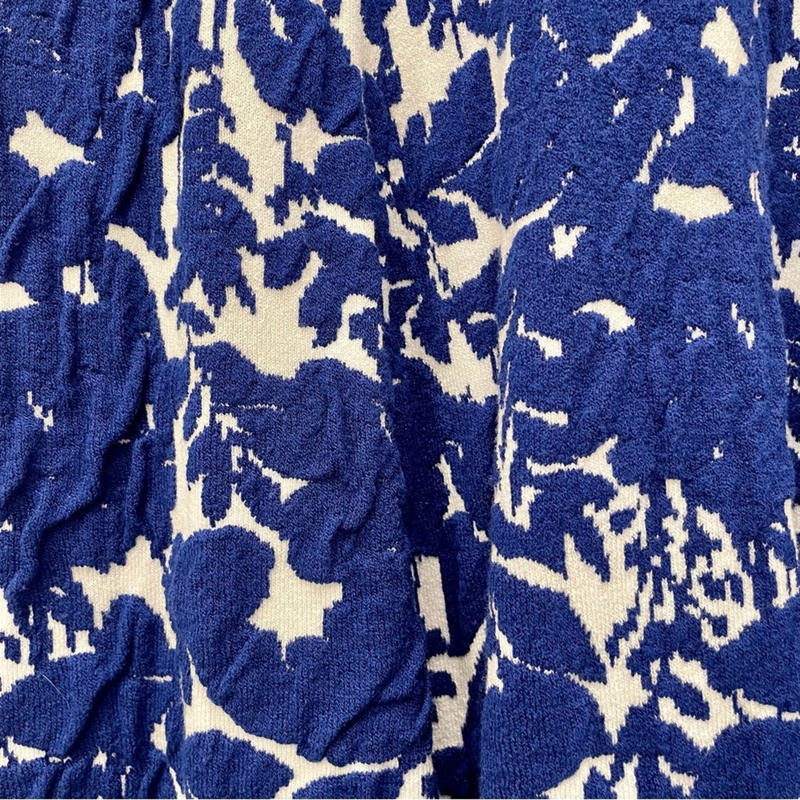 Ann Taylor Ann Taylor Petite Floral Knit Dress MP Size M / US 6-8 / IT 42-44 - 9 Thumbnail