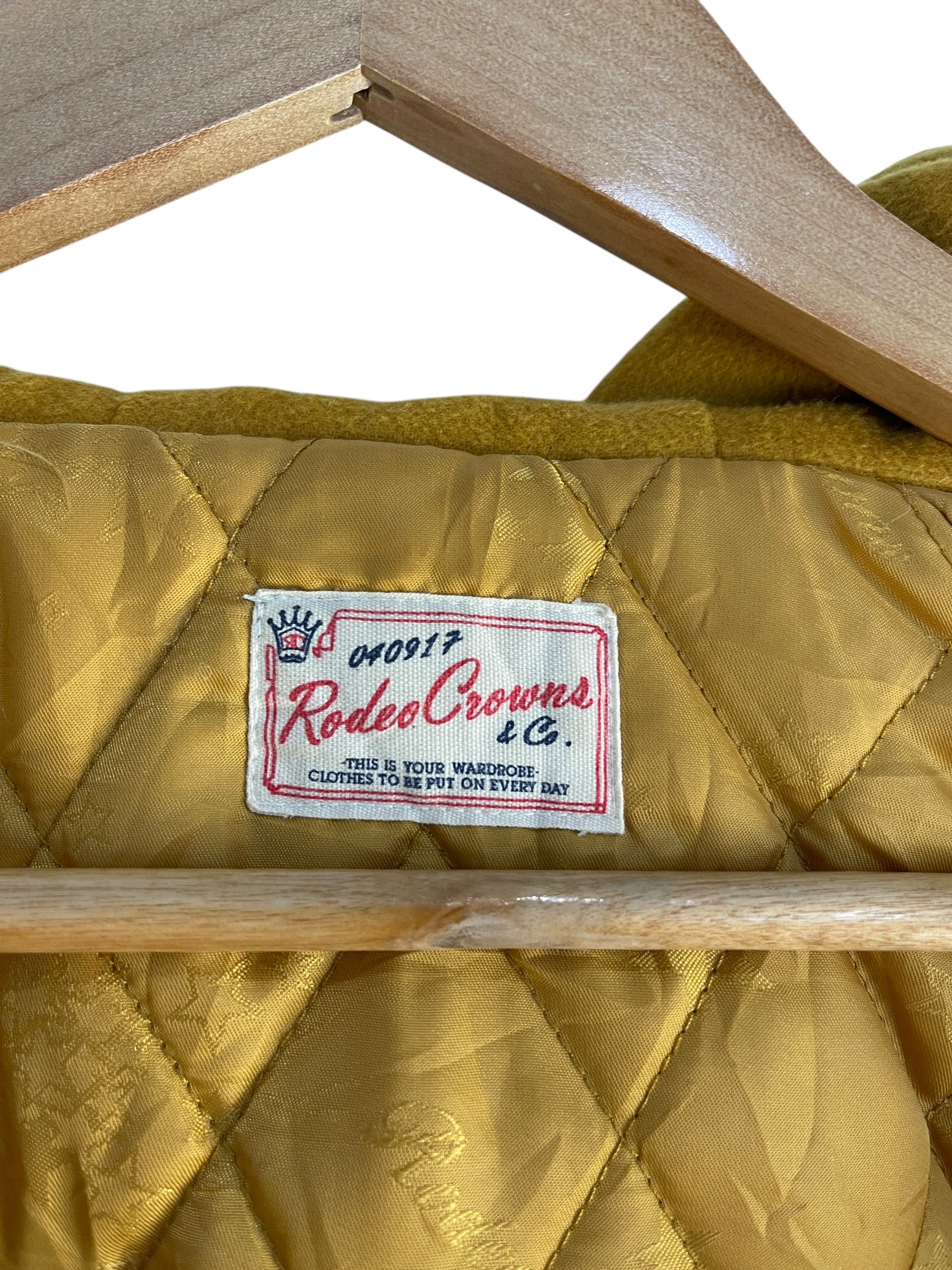 Japanese Brand Rodeo Crowns Hoodies Wool Jacket Size US XS / EU 42 / 0 - 9 Thumbnail