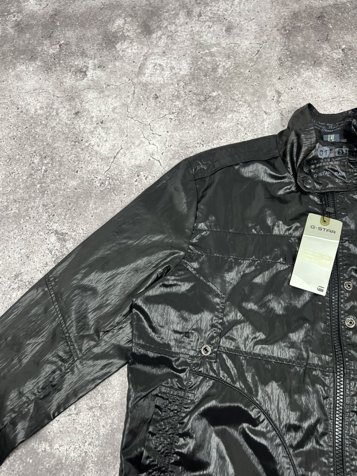 G-Star NWT G-Star Nylon Biker Jacket Size US L / EU 52-54 / 3 - 9 Thumbnail