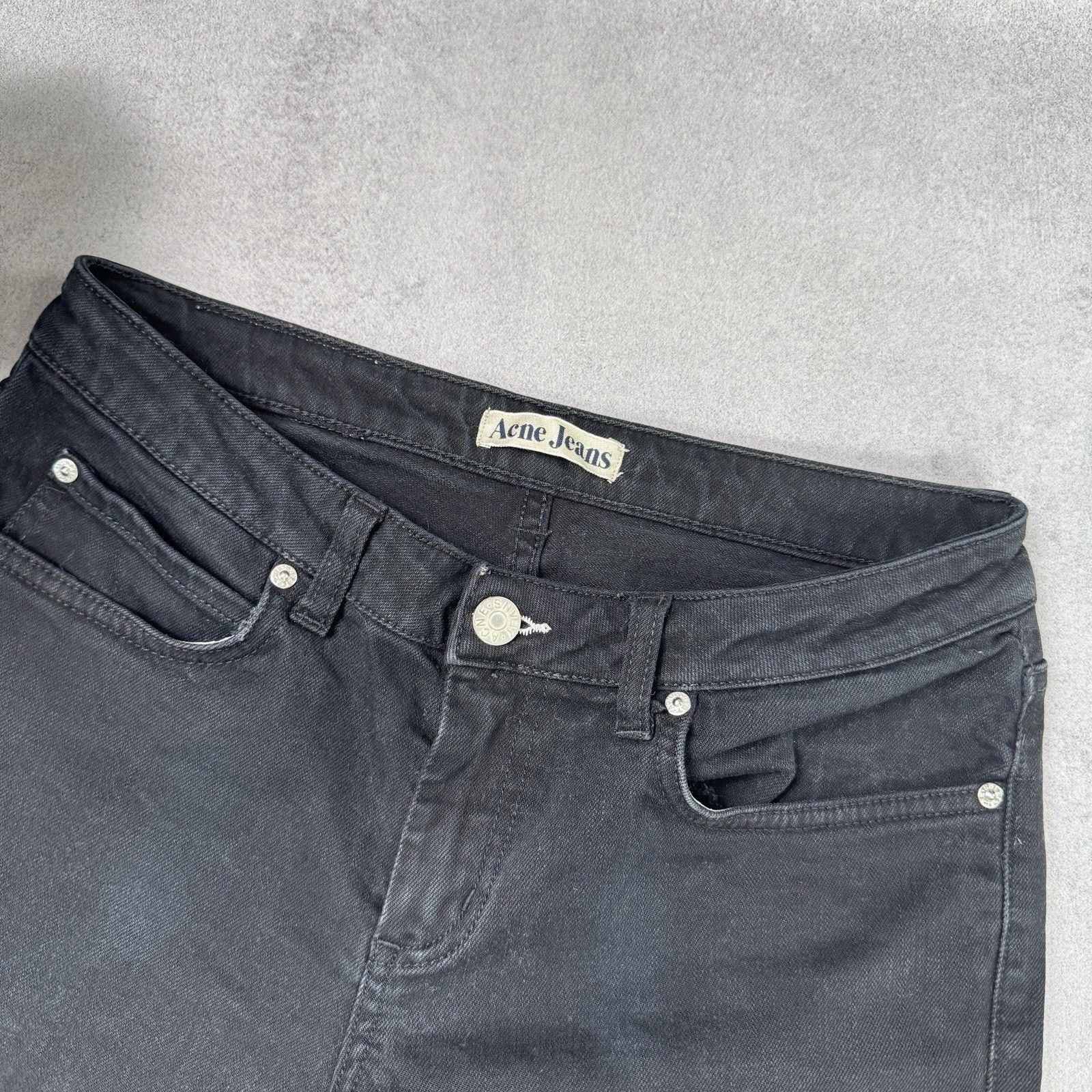 Acne Studios ACNE JEANS Hep Display Jeans Women's W29/L32 Fade Effect Zip Size 29" - 11 Thumbnail