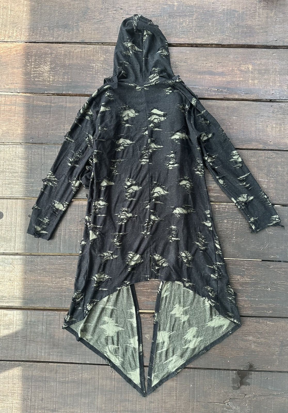 Japanese Brand Deorart made in devilcastle Cardigan design punk distressed Size S / US 4 / IT 40 - 12 Thumbnail