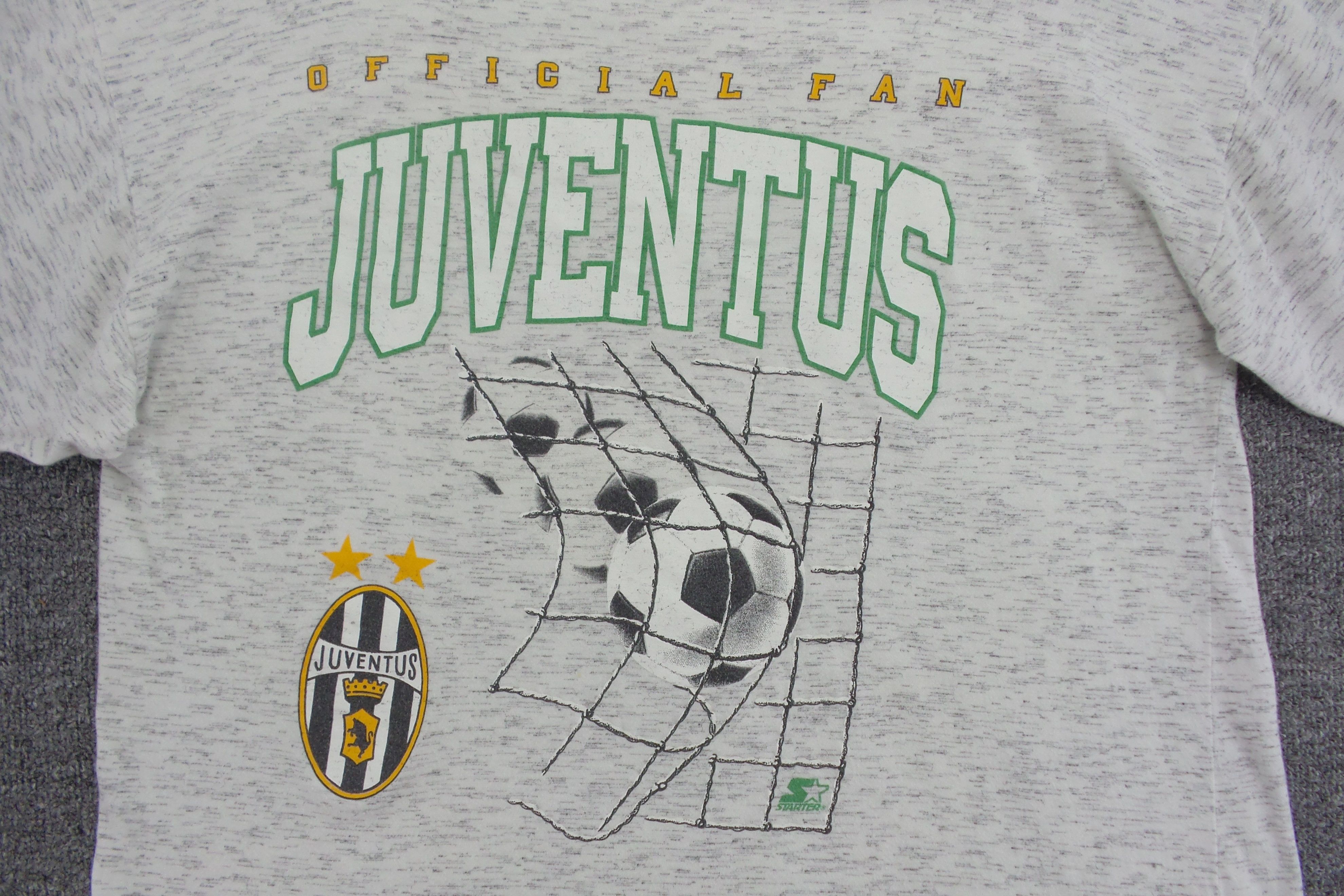 Starter × Vintage Starter 'Official Fan Juventus F.C T-shirts Size US L / EU 52-54 / 3 - 4 Thumbnail