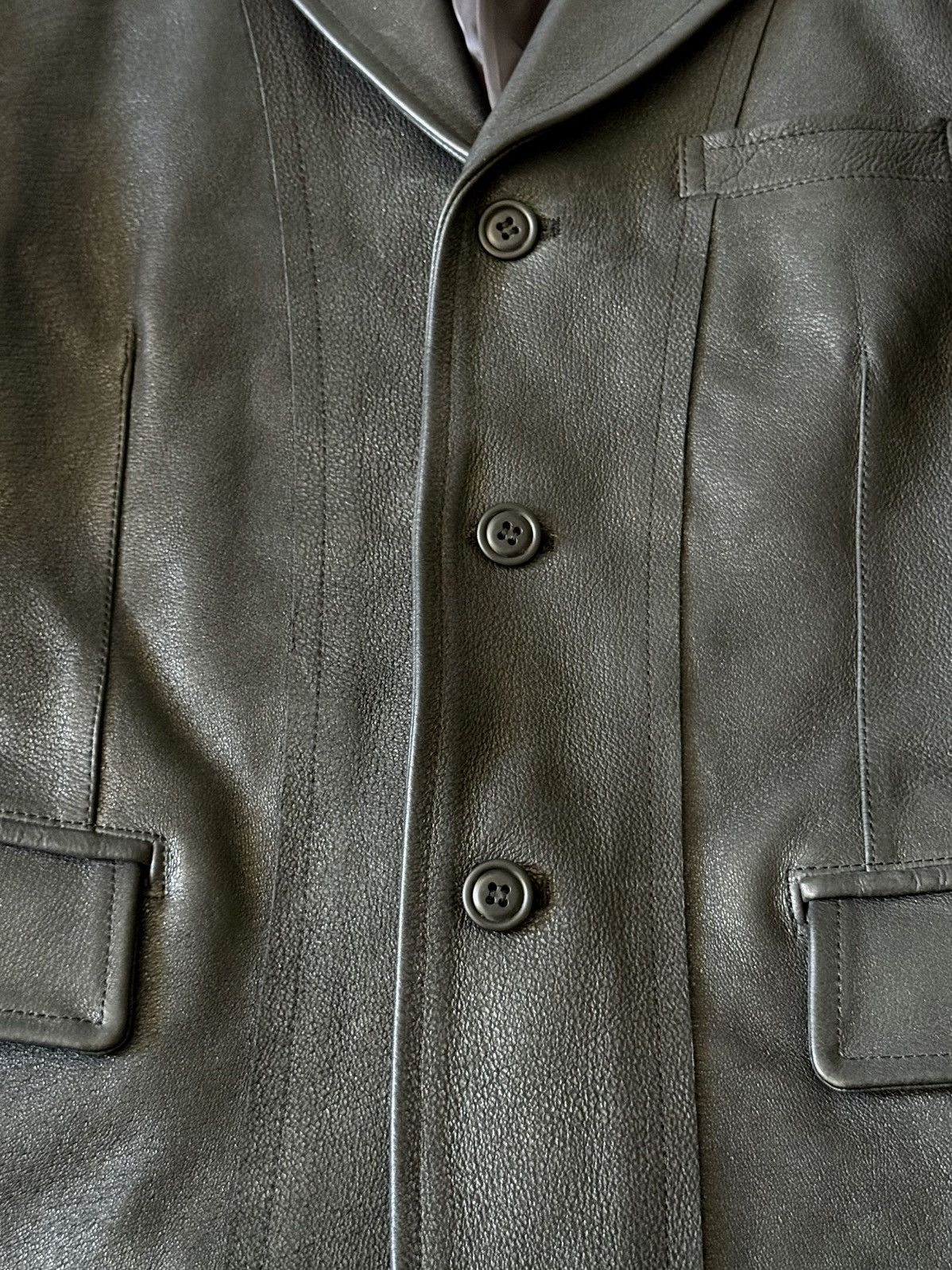 Comme des Garcons Comme Des Garcons Homme - 2007 - Pig Skin Leather Blazer Size US L / EU 52-54 / 3 - 5 Thumbnail