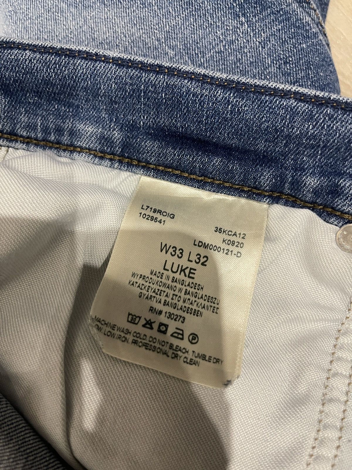 Lee Vintage lee jeans denim W33L32 Size US 33 - 7 Thumbnail