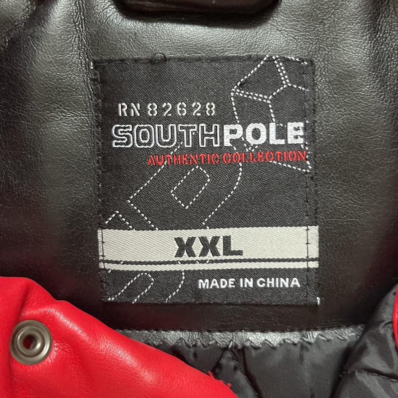 Southpole Rare Southpole red and black leather jacket Size US XXL / EU 58 / 5 - 3 Thumbnail