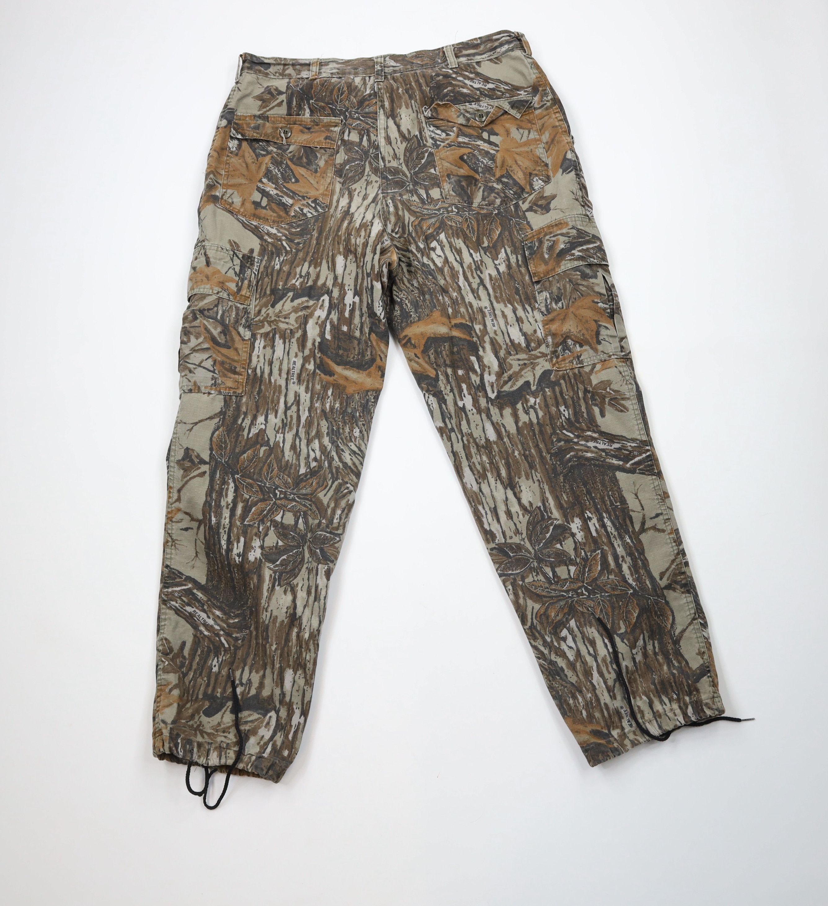 Vintage Vintage 90s Streetwear Camouflage Wide Leg Cargo Pants Size US 38 / EU 54 - 8 Thumbnail