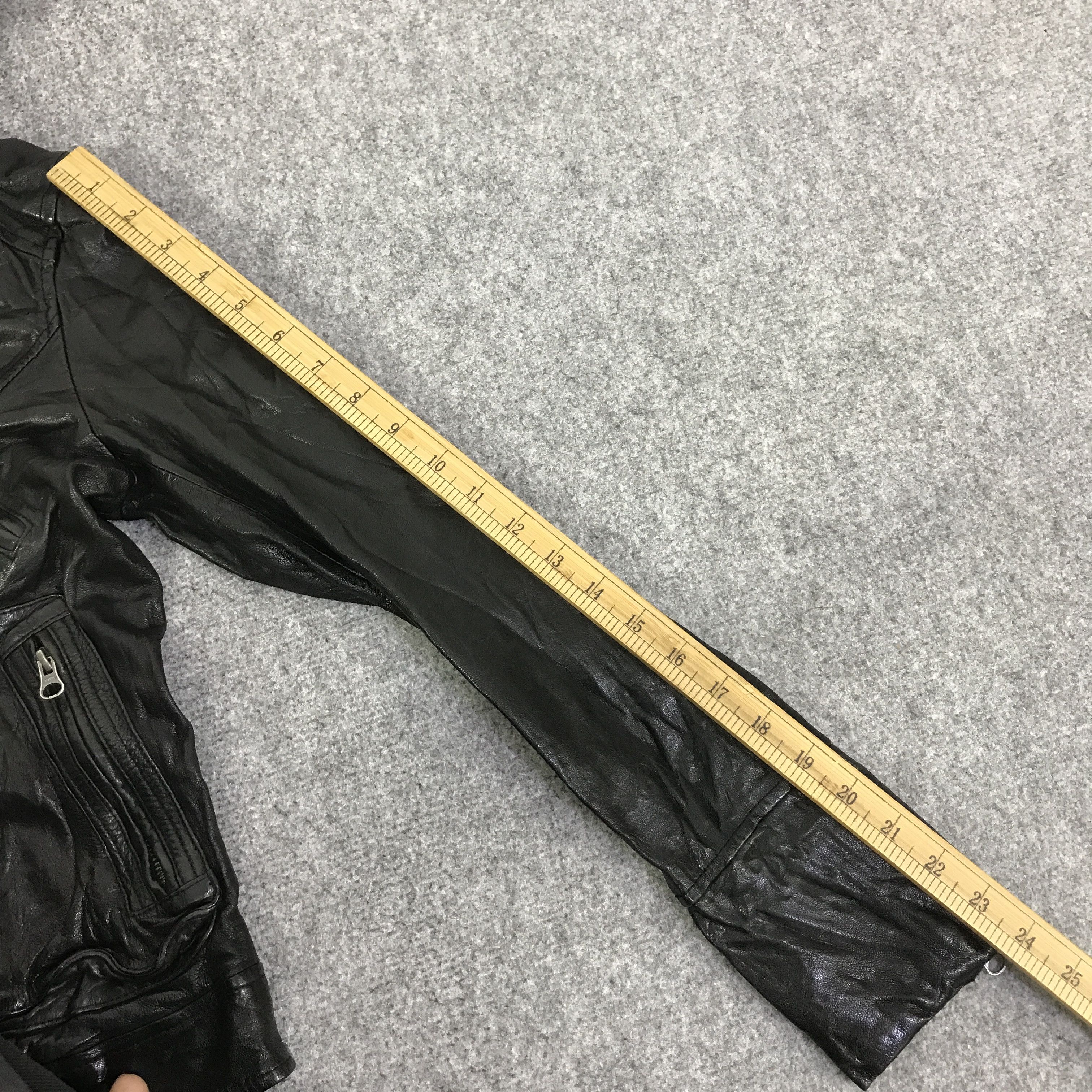 If Six Was Nine SISTEMATIC PUNK JAPAN LEATHER JACKET K92B20 Size US XS / EU 42 / 0 - 6 Thumbnail