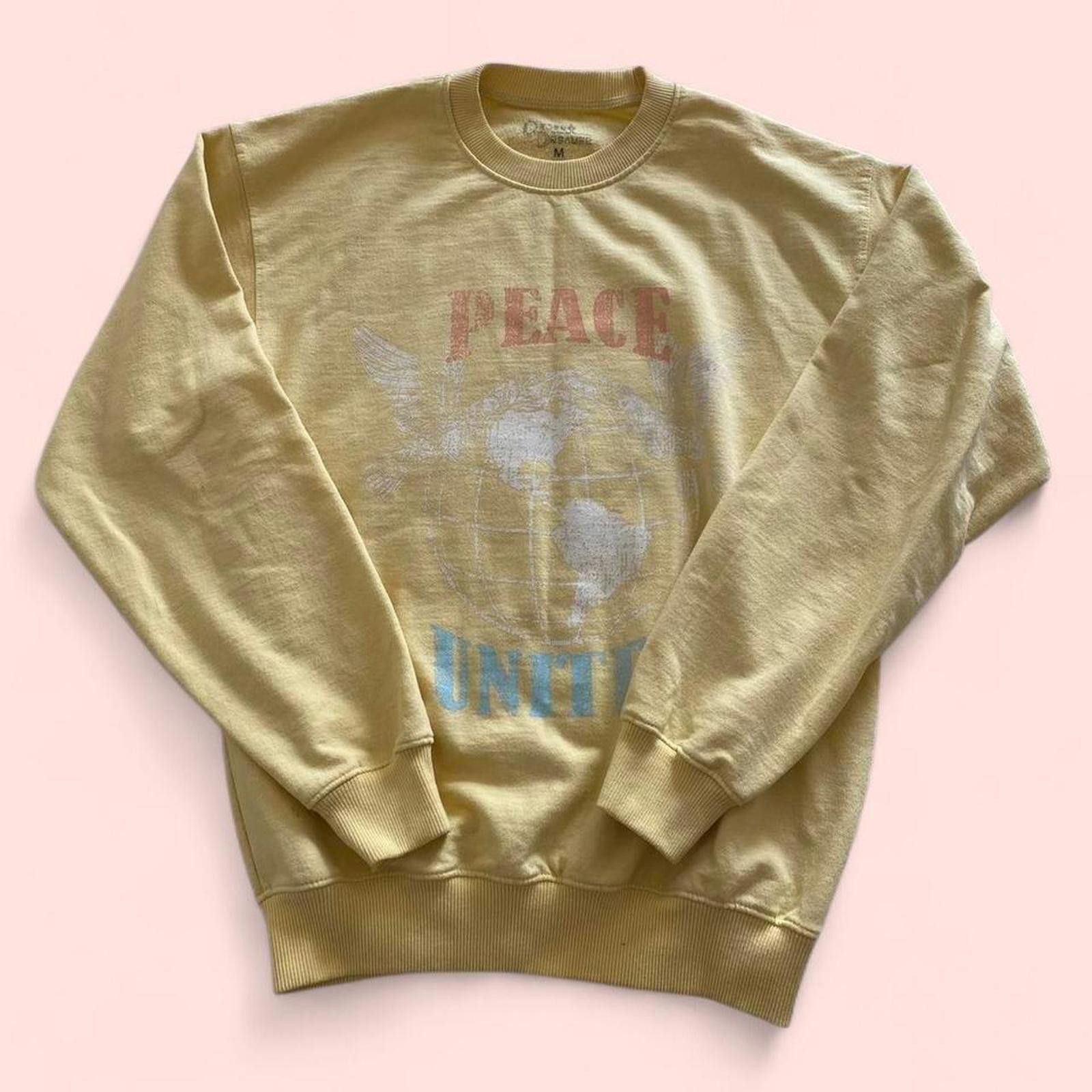Other Yellow and white vintage graphic crewneck sweatshirt Size M / US 6-8 / IT 42-44 - 6 Thumbnail