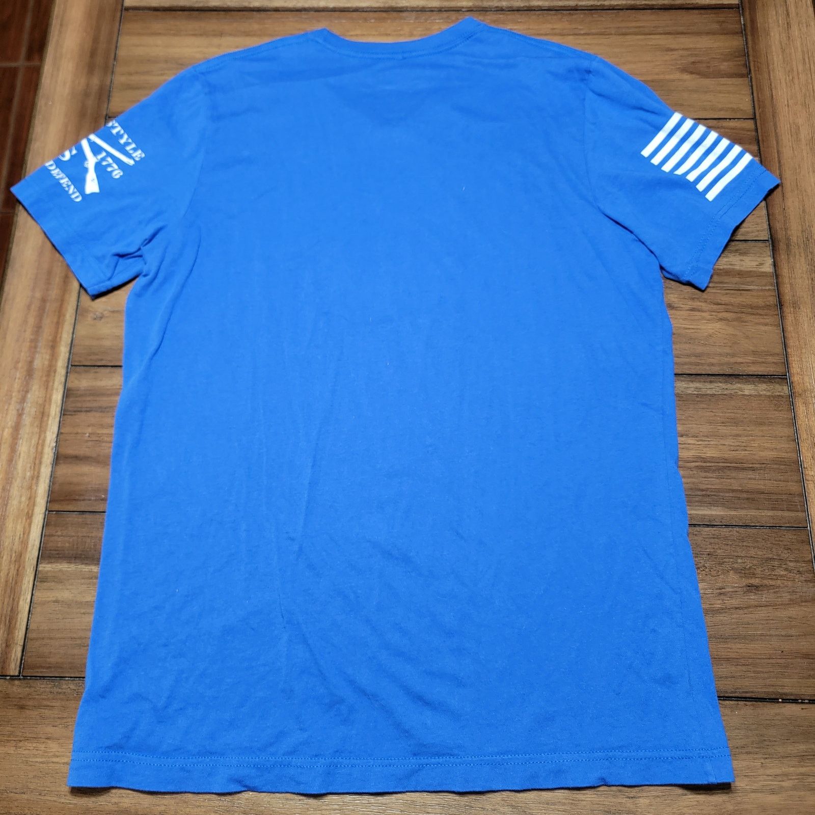 Grunt Style Grunt Style Blue Unisex Tee American Flag Ammo - Size Large Size US L / EU 52-54 / 3 - 4 Thumbnail